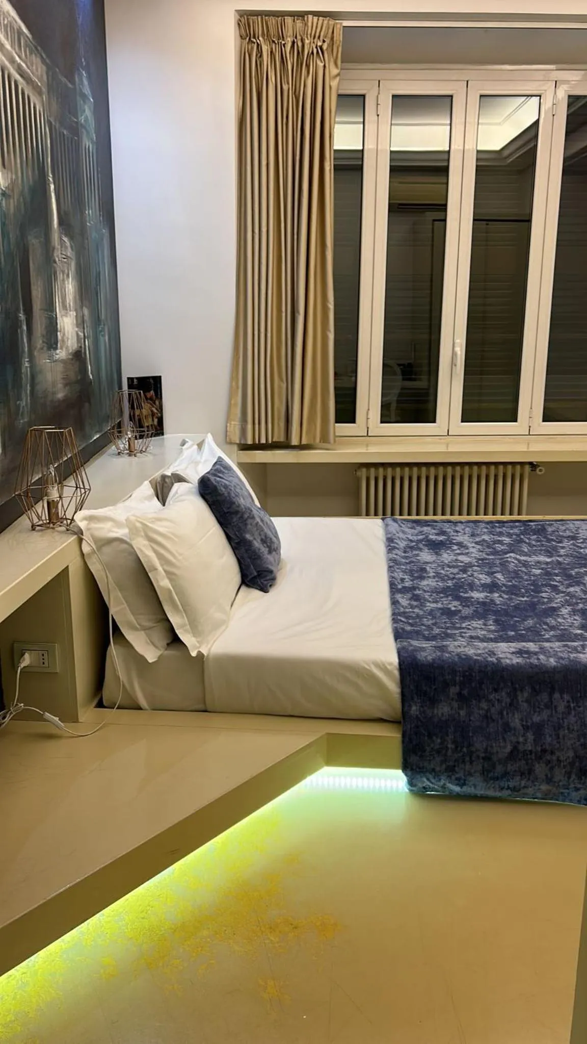 Bed in Bdb Luxury Rooms San Pietro