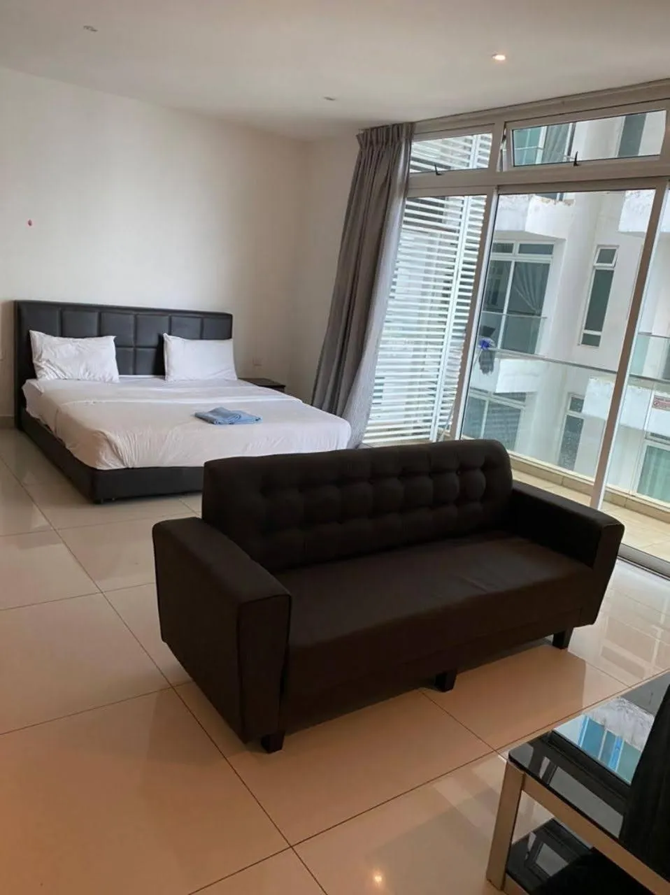 Bed in JB City D'Esplanade Shopping mall apartment