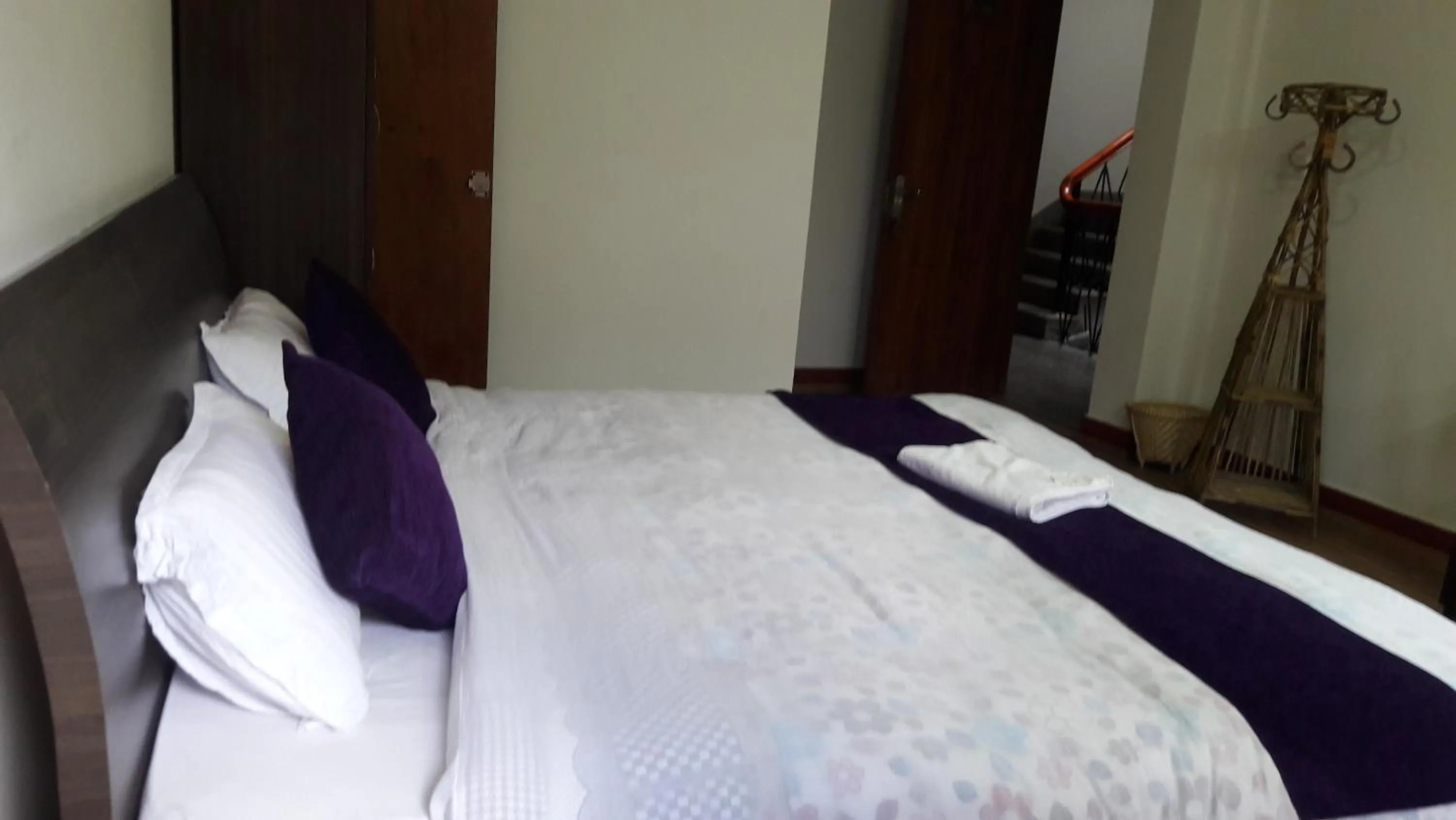 Bed in Hotel Bhaktapur Inn