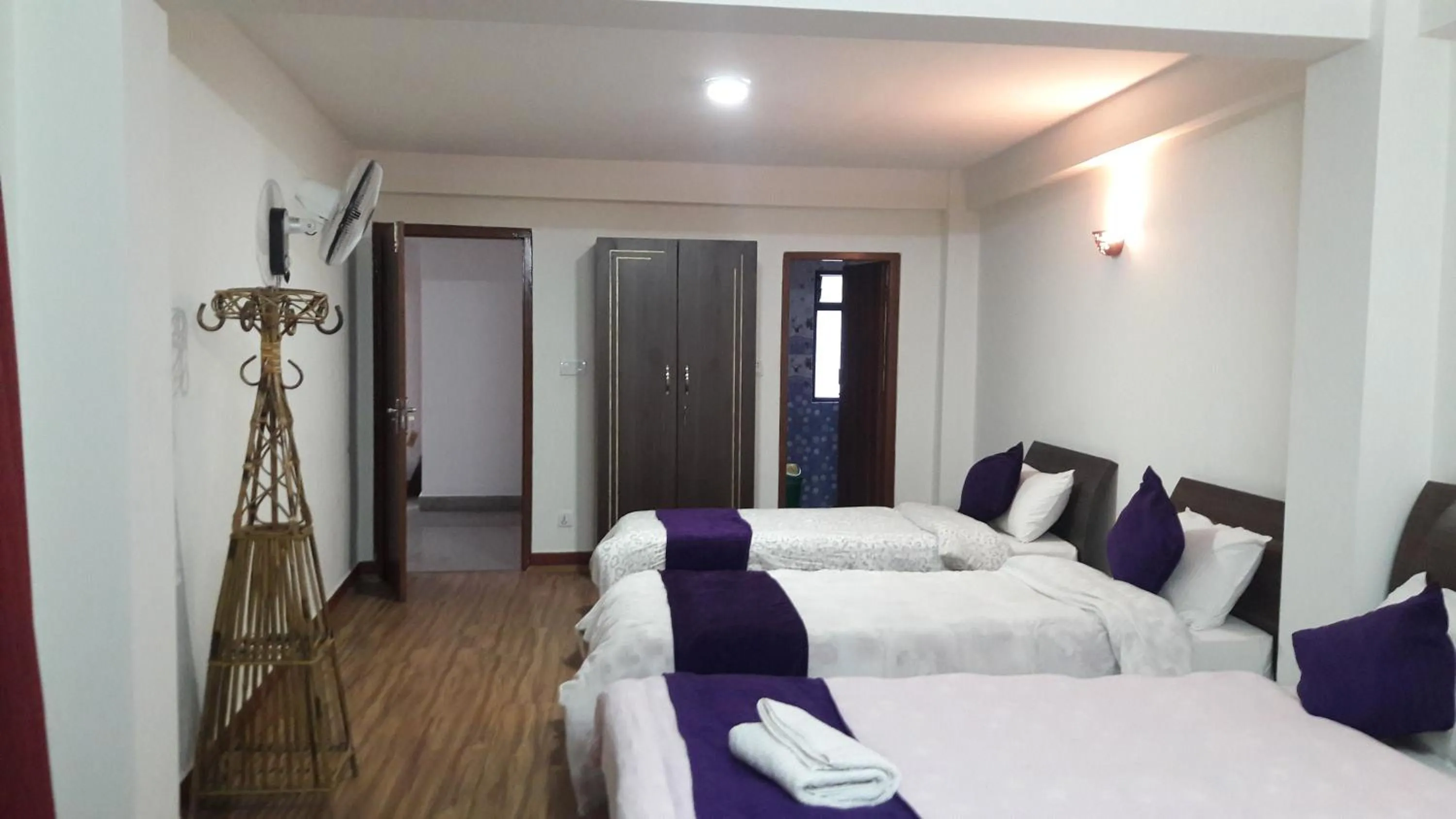 Bed in Hotel Bhaktapur Inn