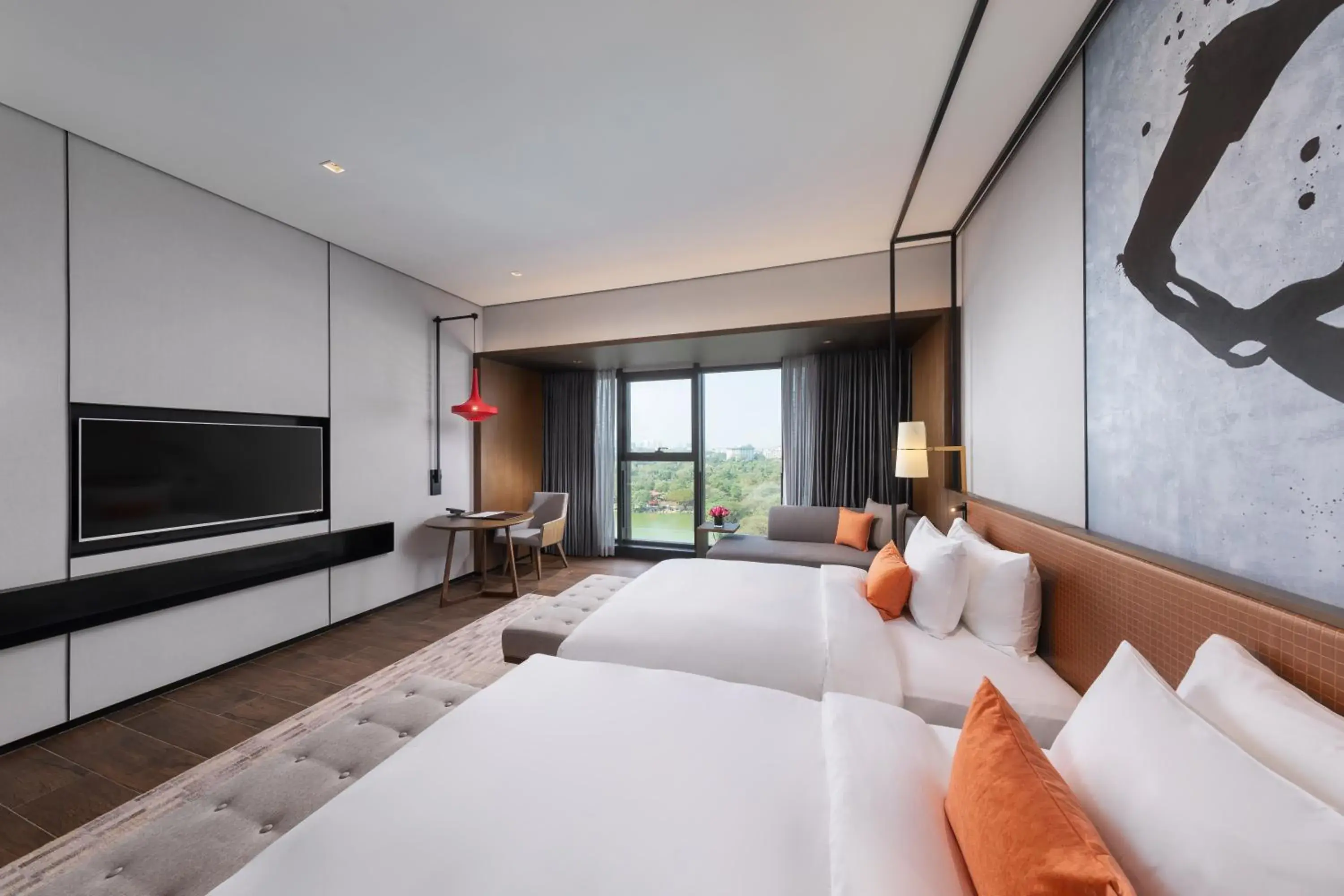 Bedroom, Bed in Wyndham Grand Yangon Bedroom, Bed in Wyndham Grand Yangon