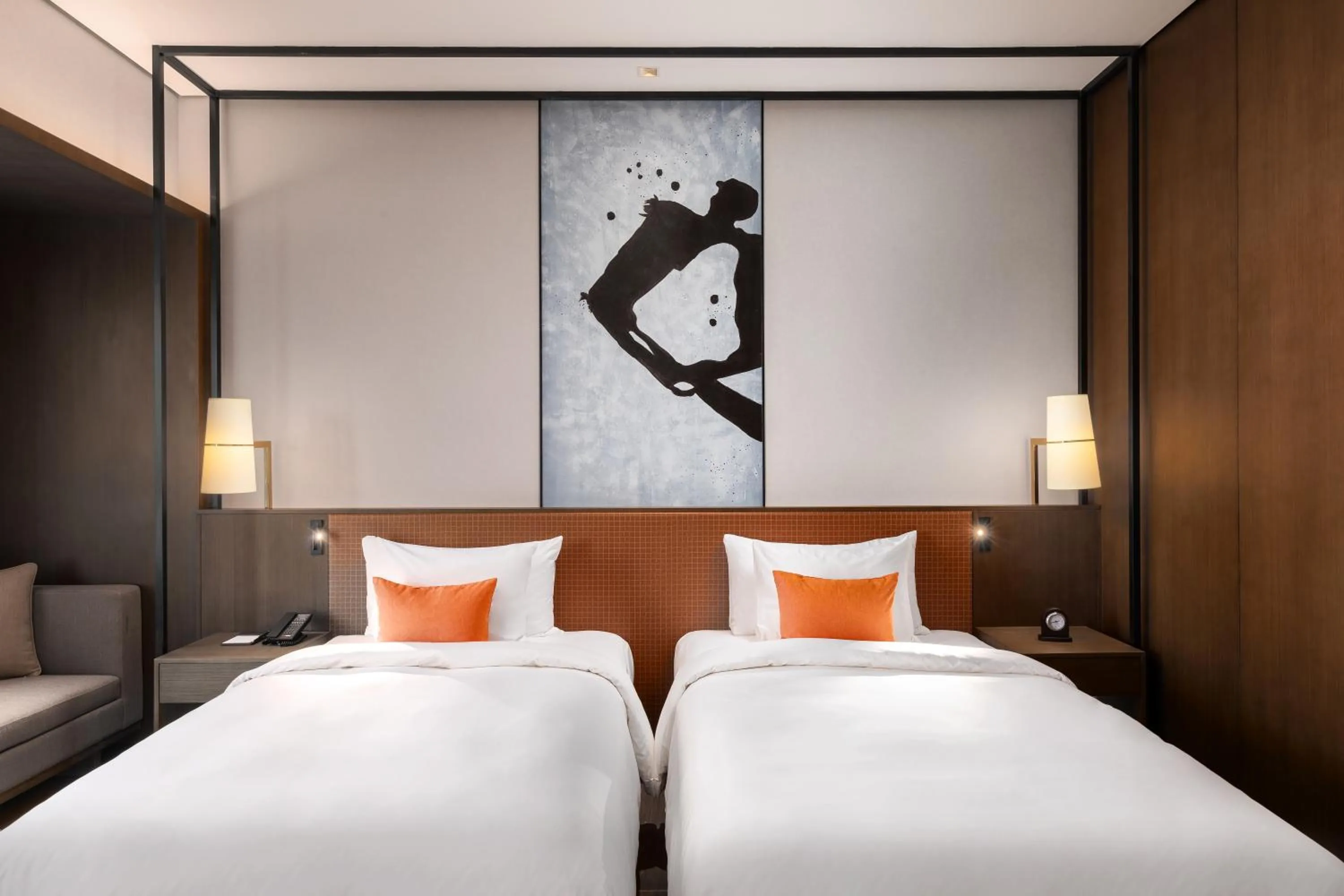 Bedroom, Bed in Wyndham Grand Yangon