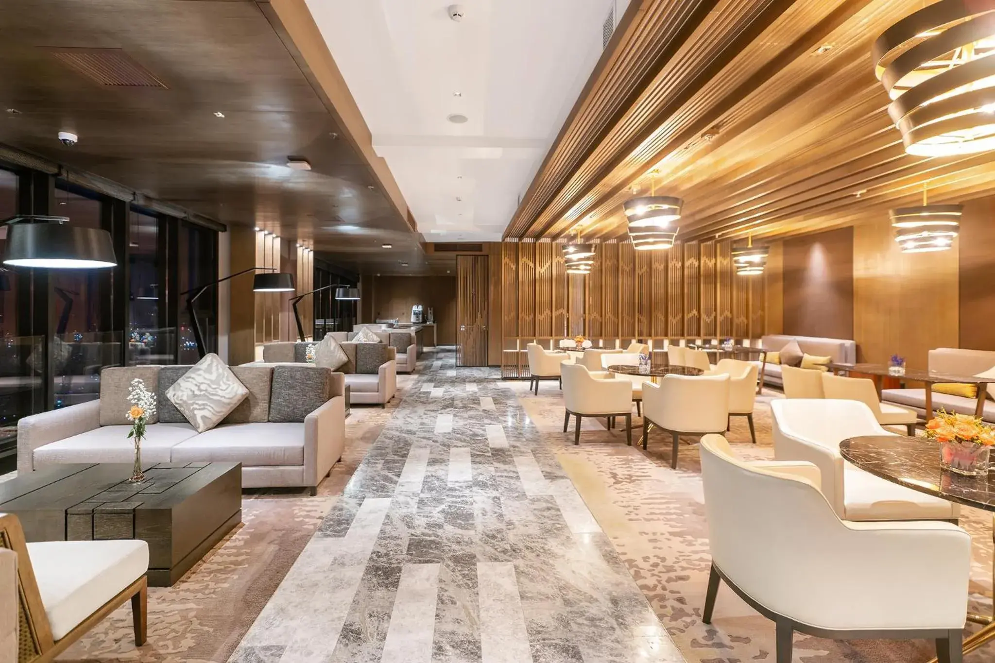 Lounge or bar in Wyndham Grand Yangon Lounge or bar in Wyndham Grand Yangon