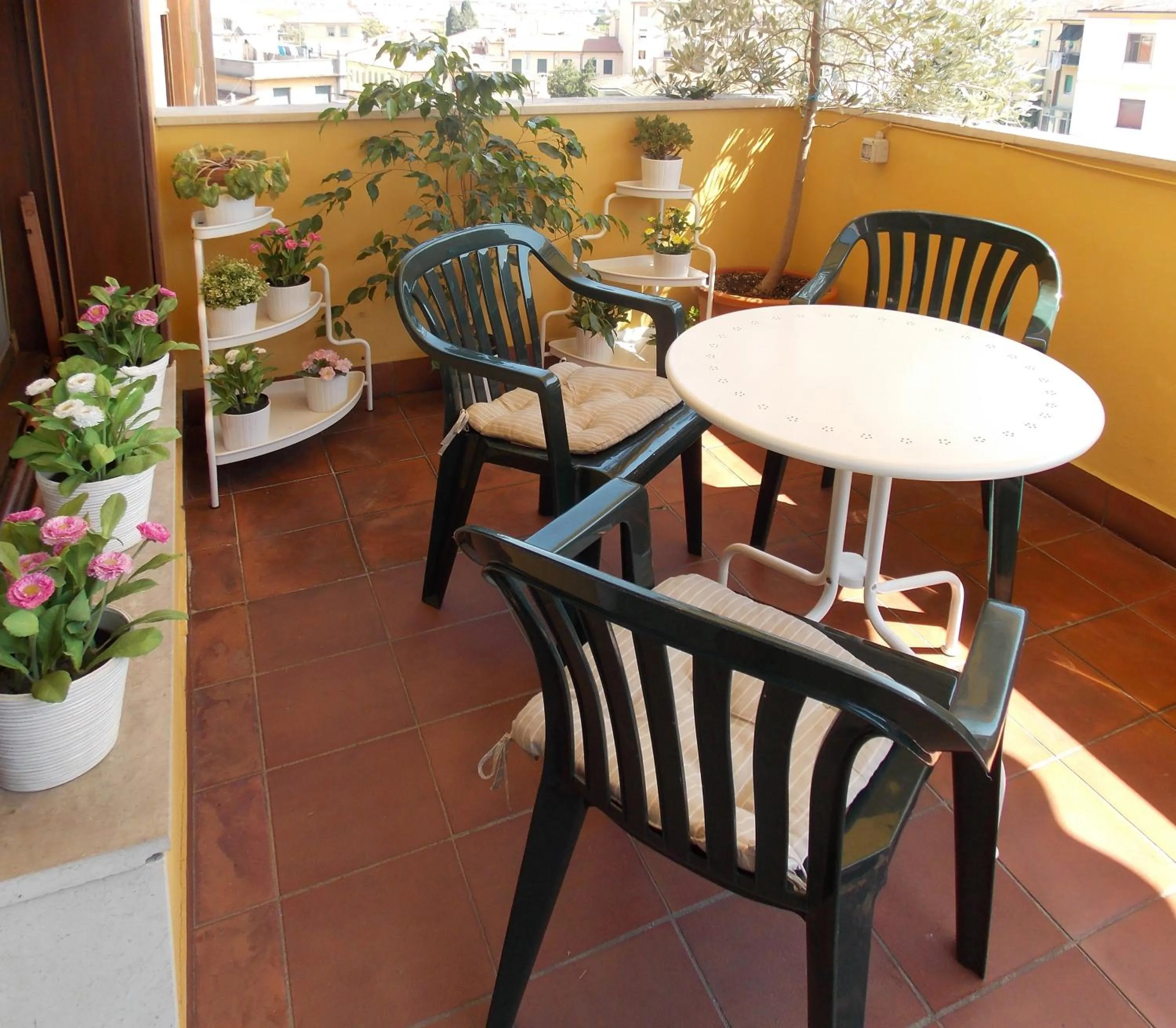 Patio in B&B Dei Cavalieri