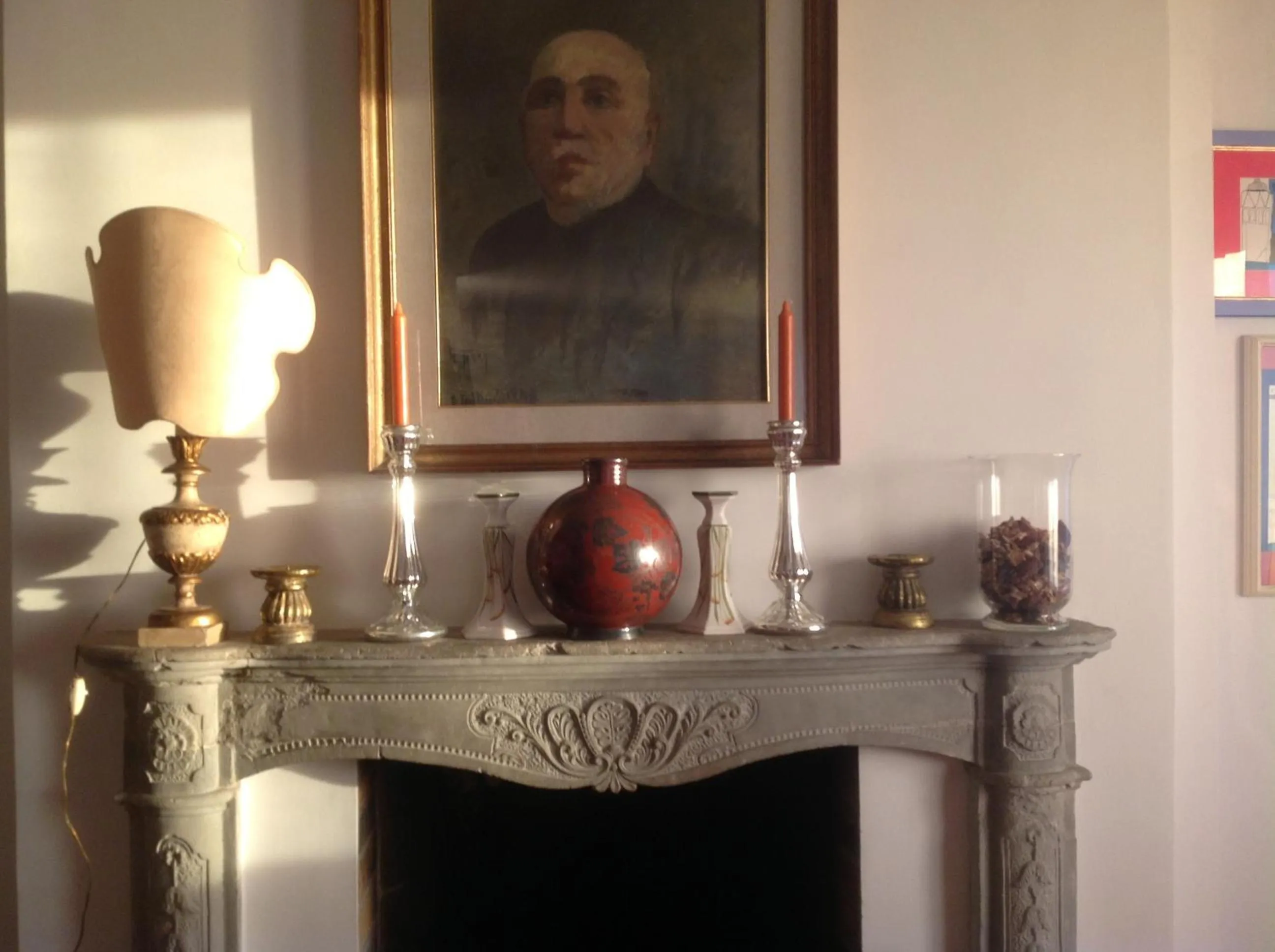 Decorative detail in B&B Dei Cavalieri