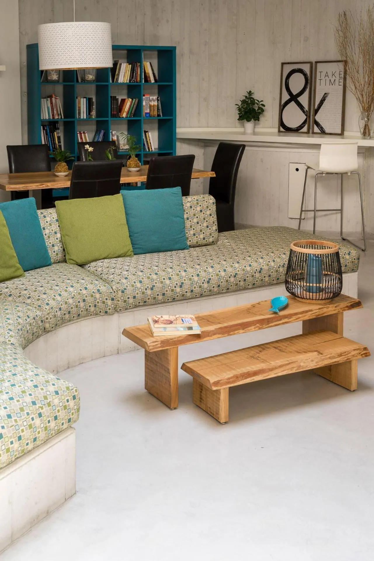 Seating area in Duparc Hotel