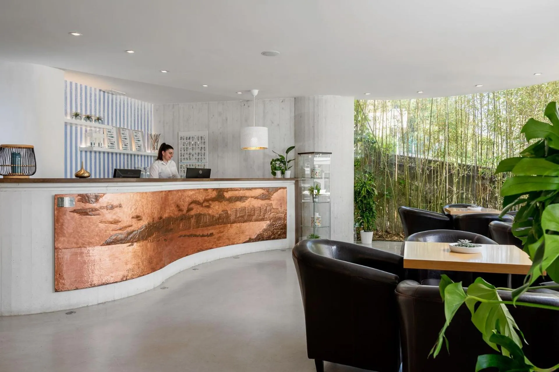 Lobby or reception in Duparc Hotel