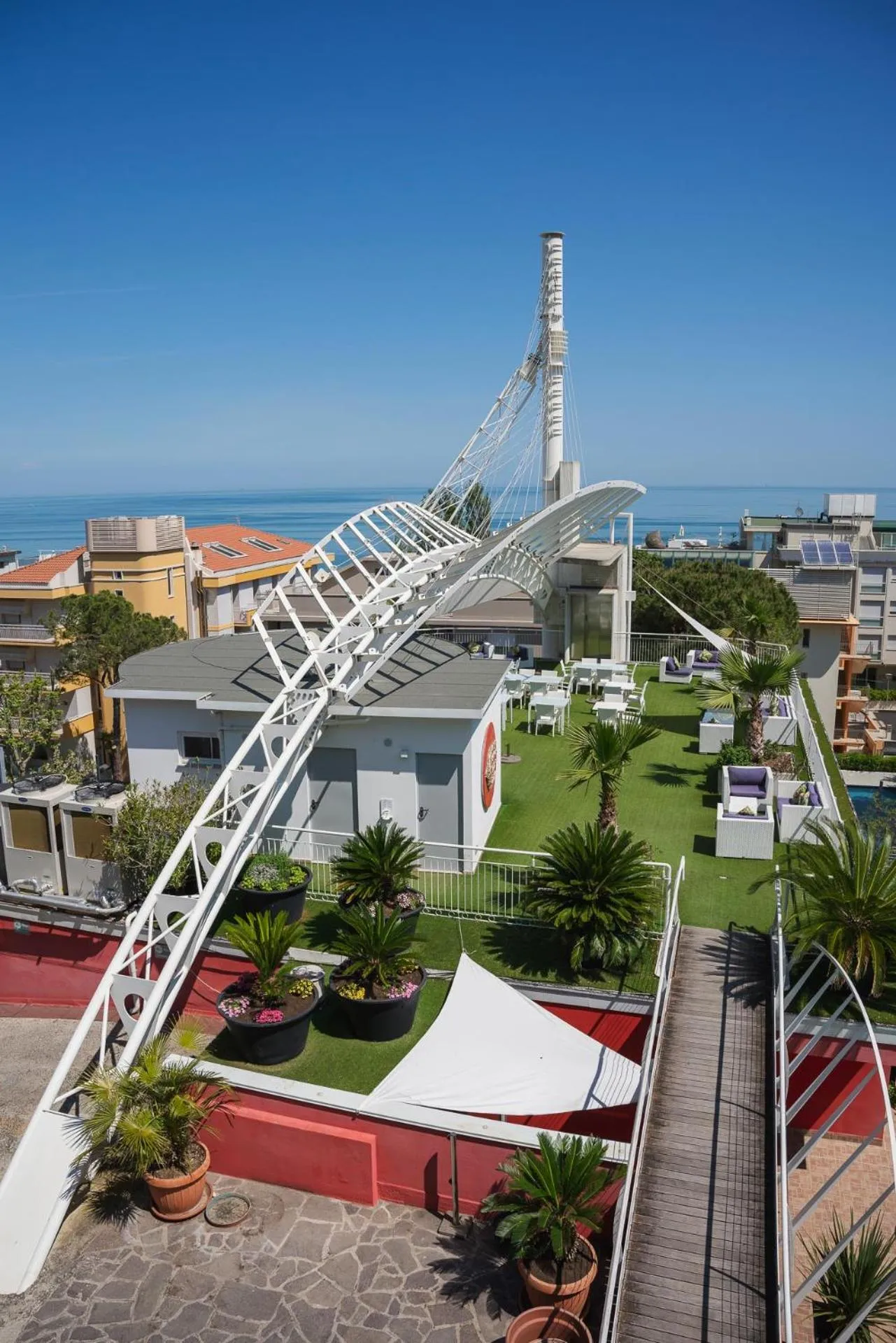 Balcony/Terrace in Duparc Hotel