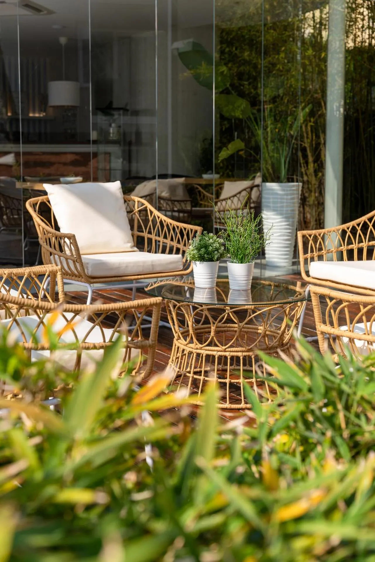 Patio in Duparc Hotel