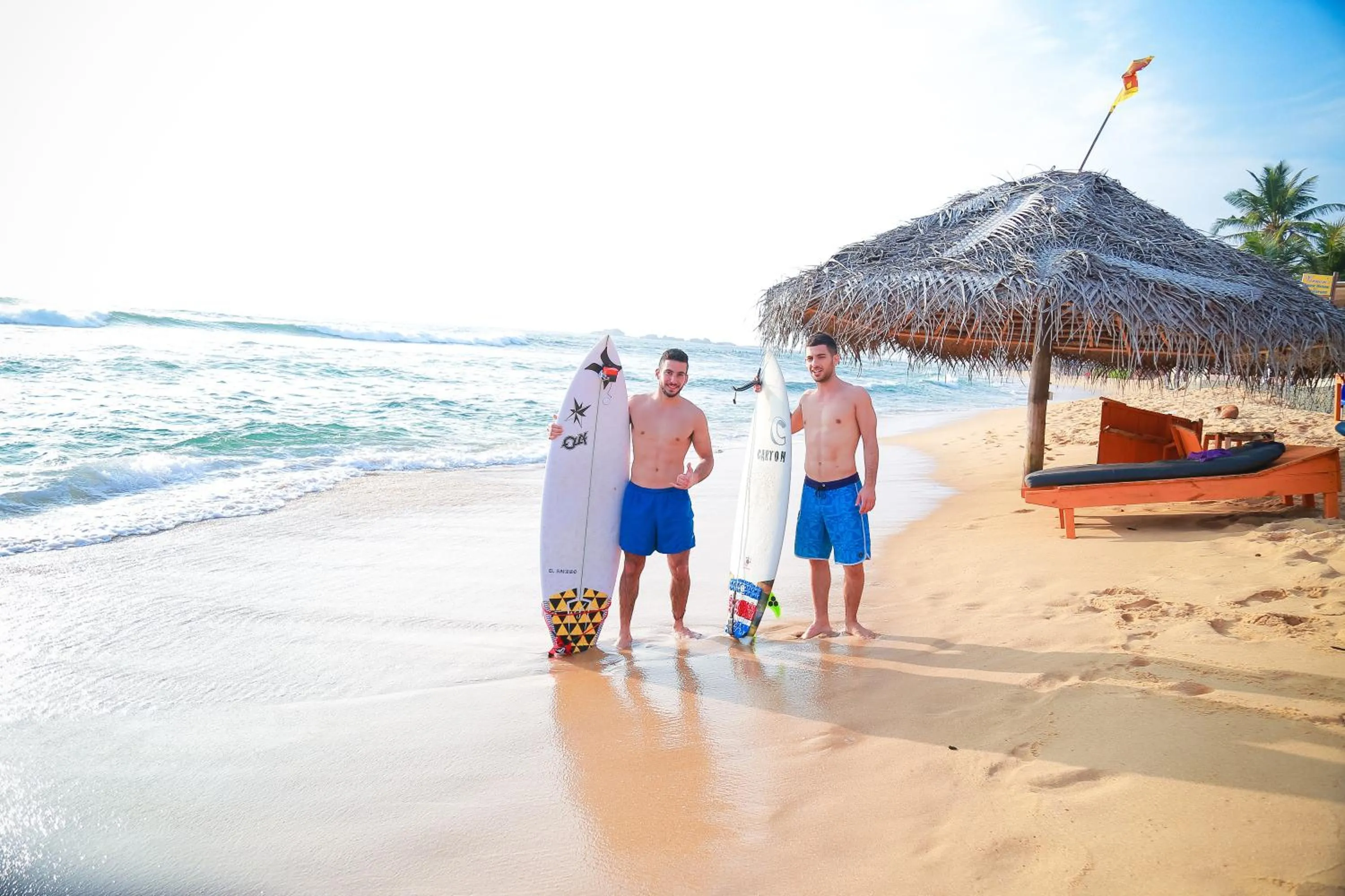 Beach in Funky Hotel
