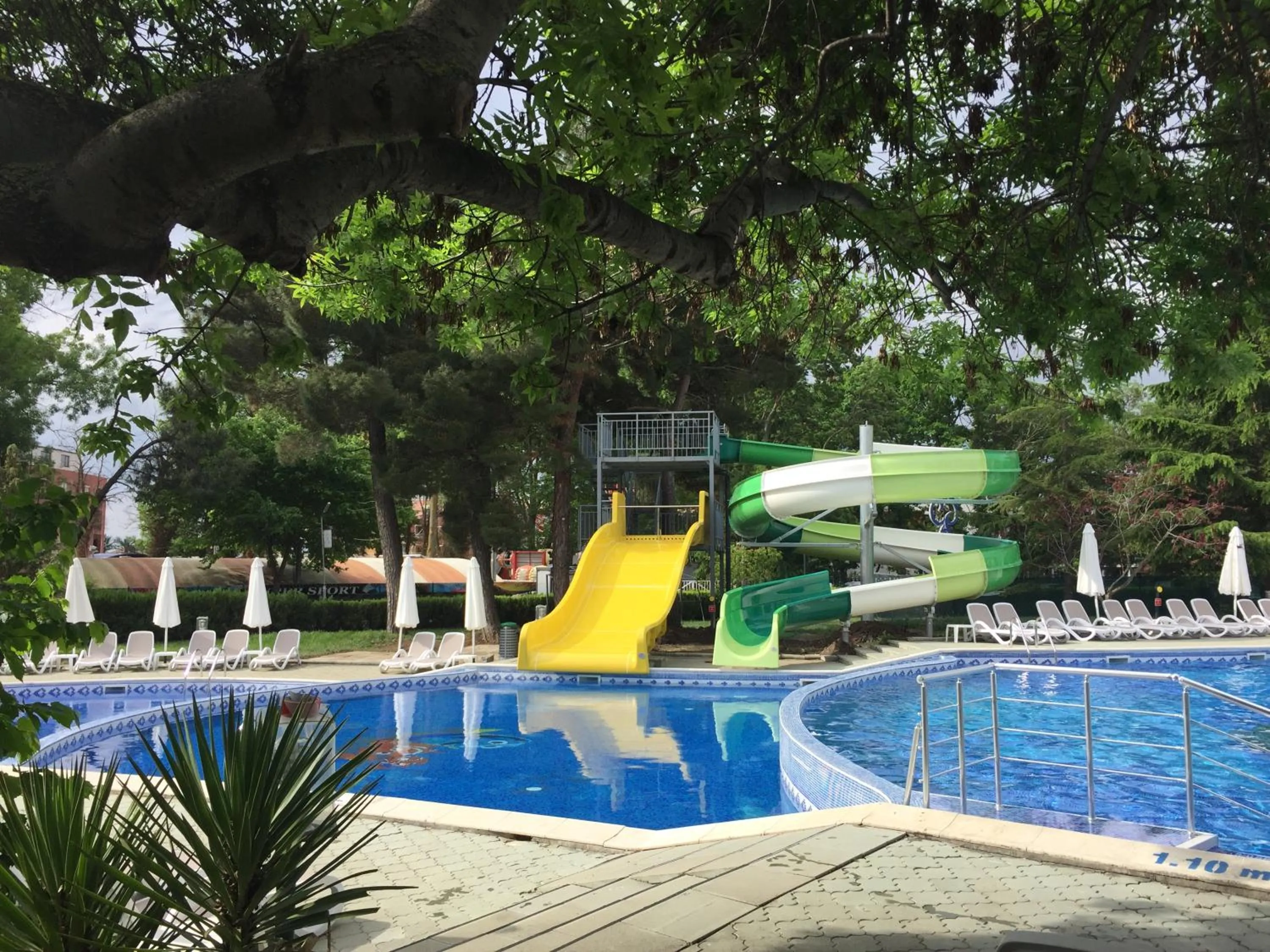 Aqua park in iHotel Sunny Beach