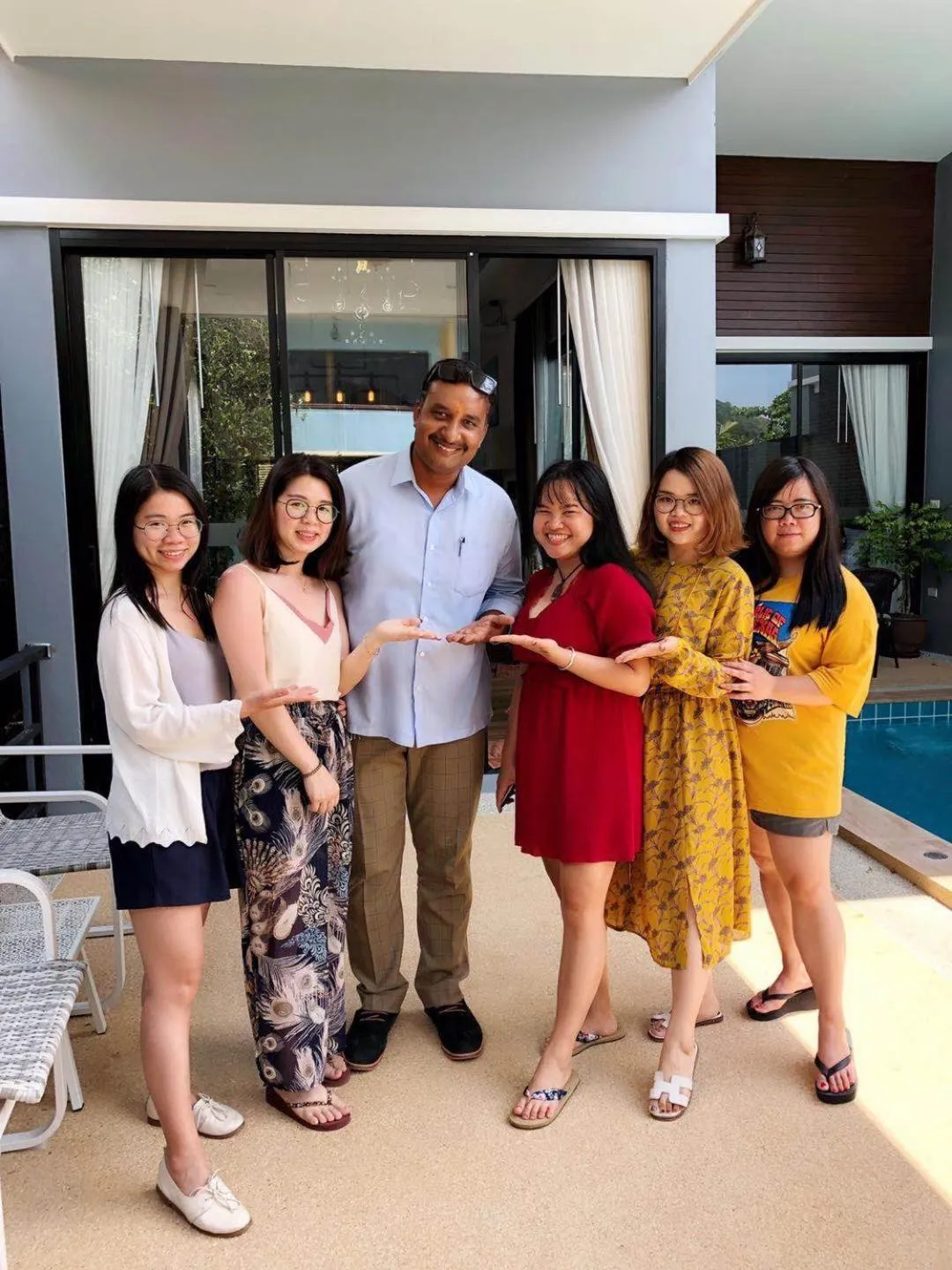 Staff in KG Private Pool Villa