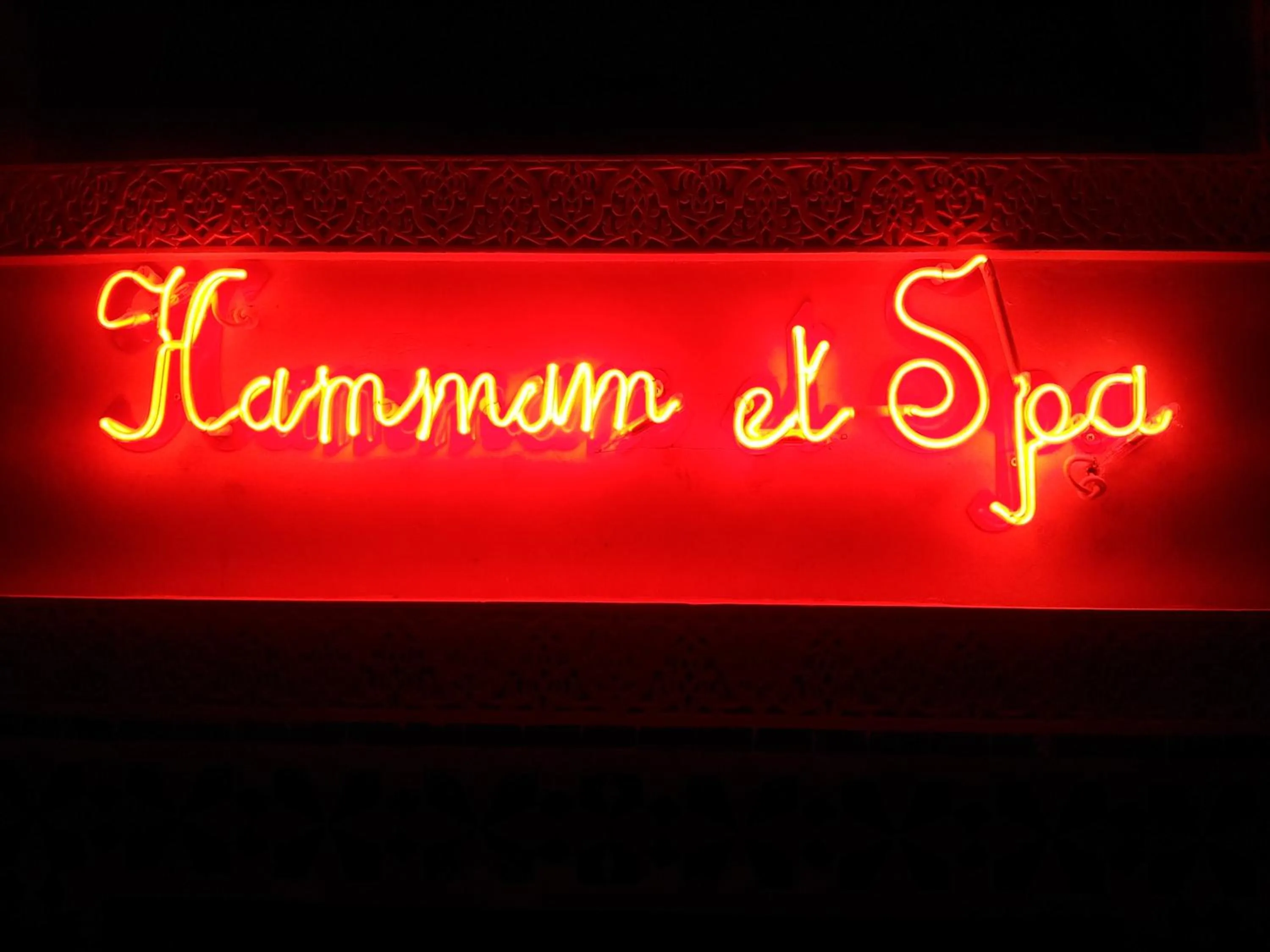 Sauna in Hotel Moroccan House Casablanca