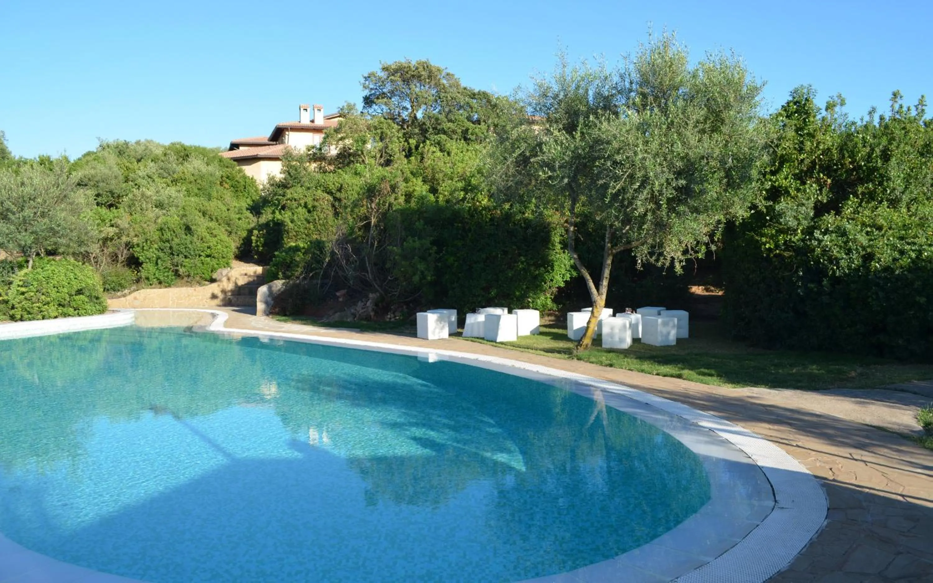 Swimming pool in Hotel Giardino Corte Rubja