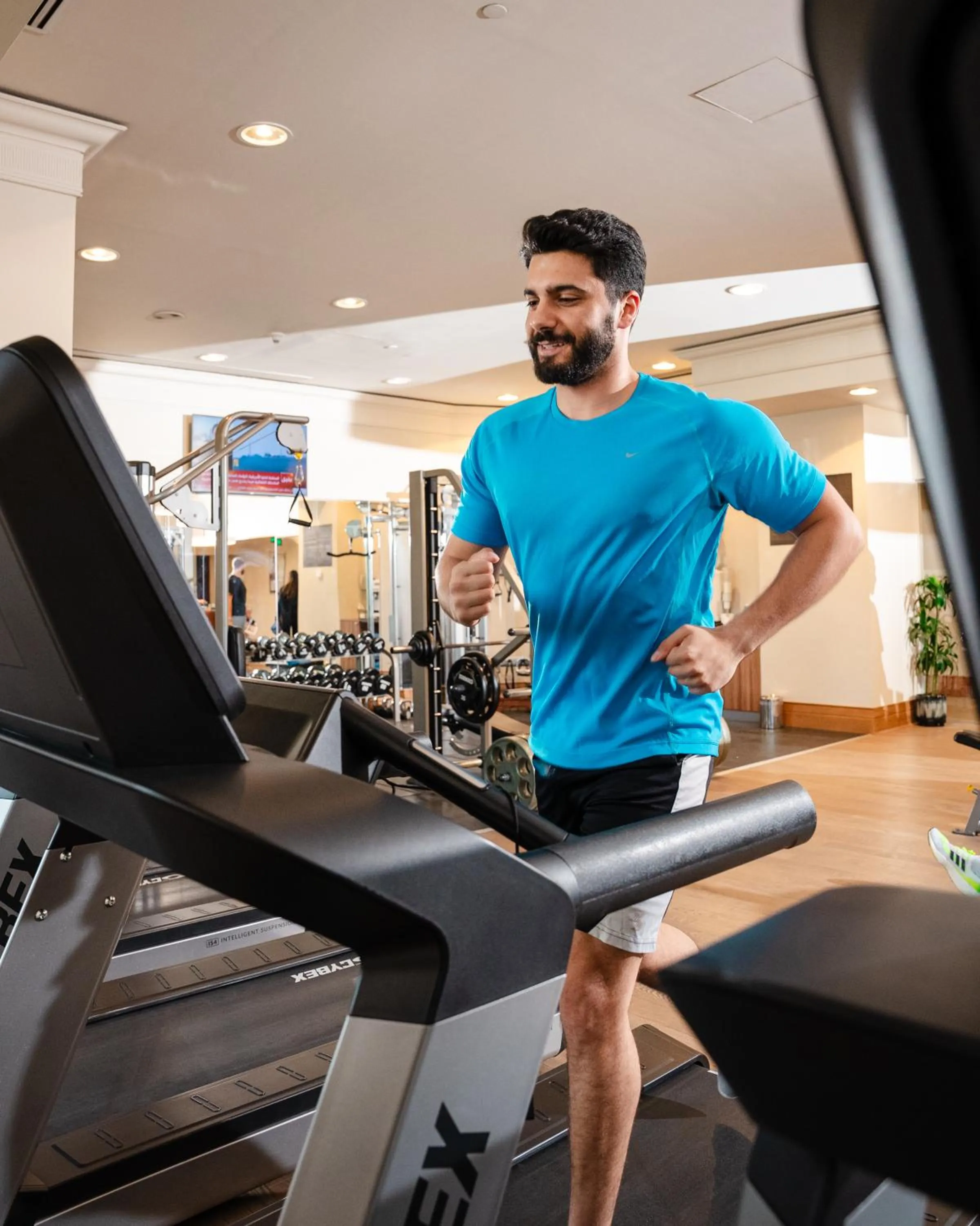 Fitness centre/facilities in Grand Hyatt Amman