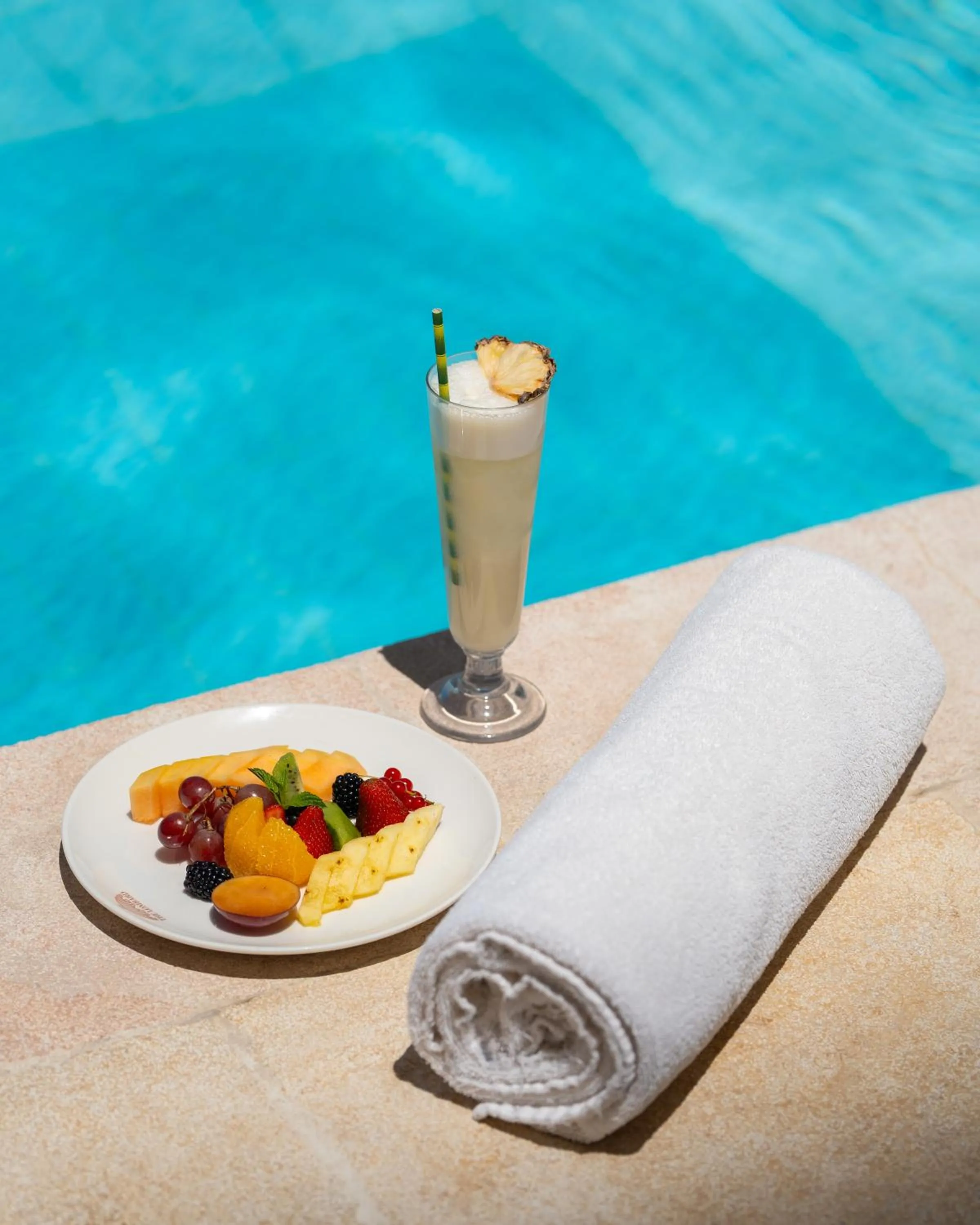 Swimming pool in Grand Hyatt Amman