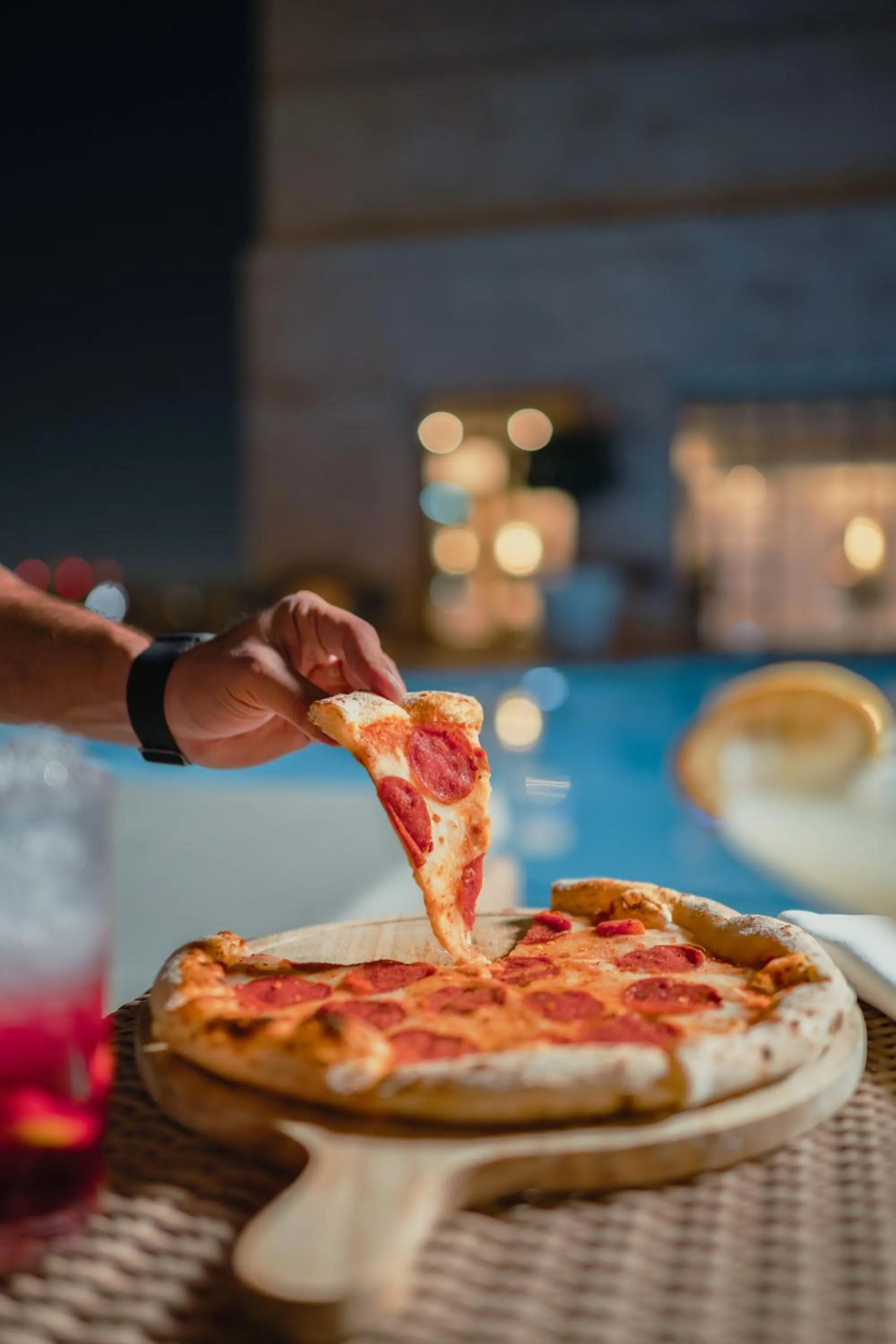 Swimming pool in Grand Hyatt Amman