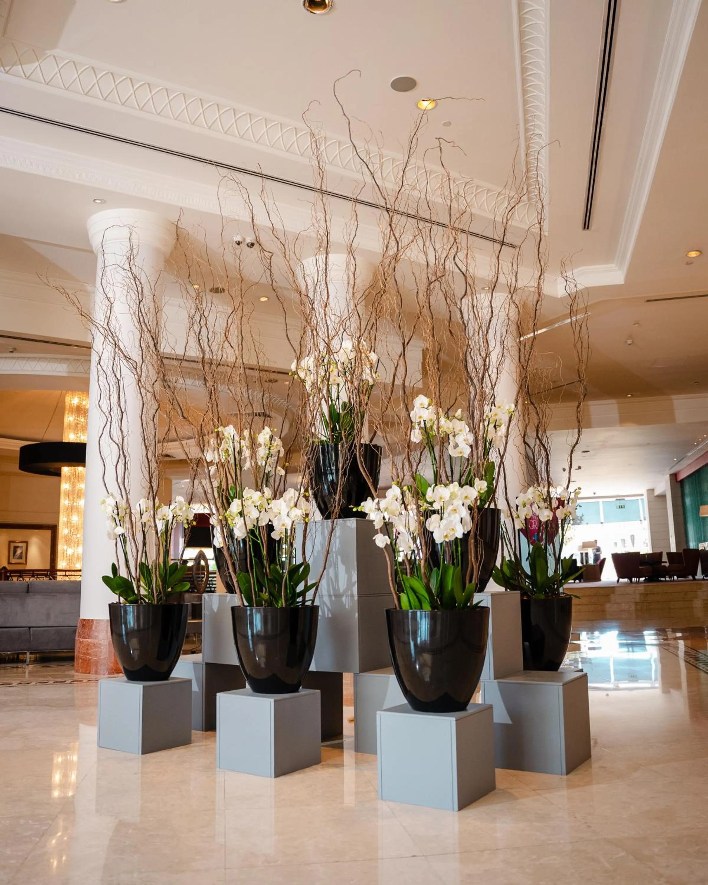 Facade/entrance in Grand Hyatt Amman