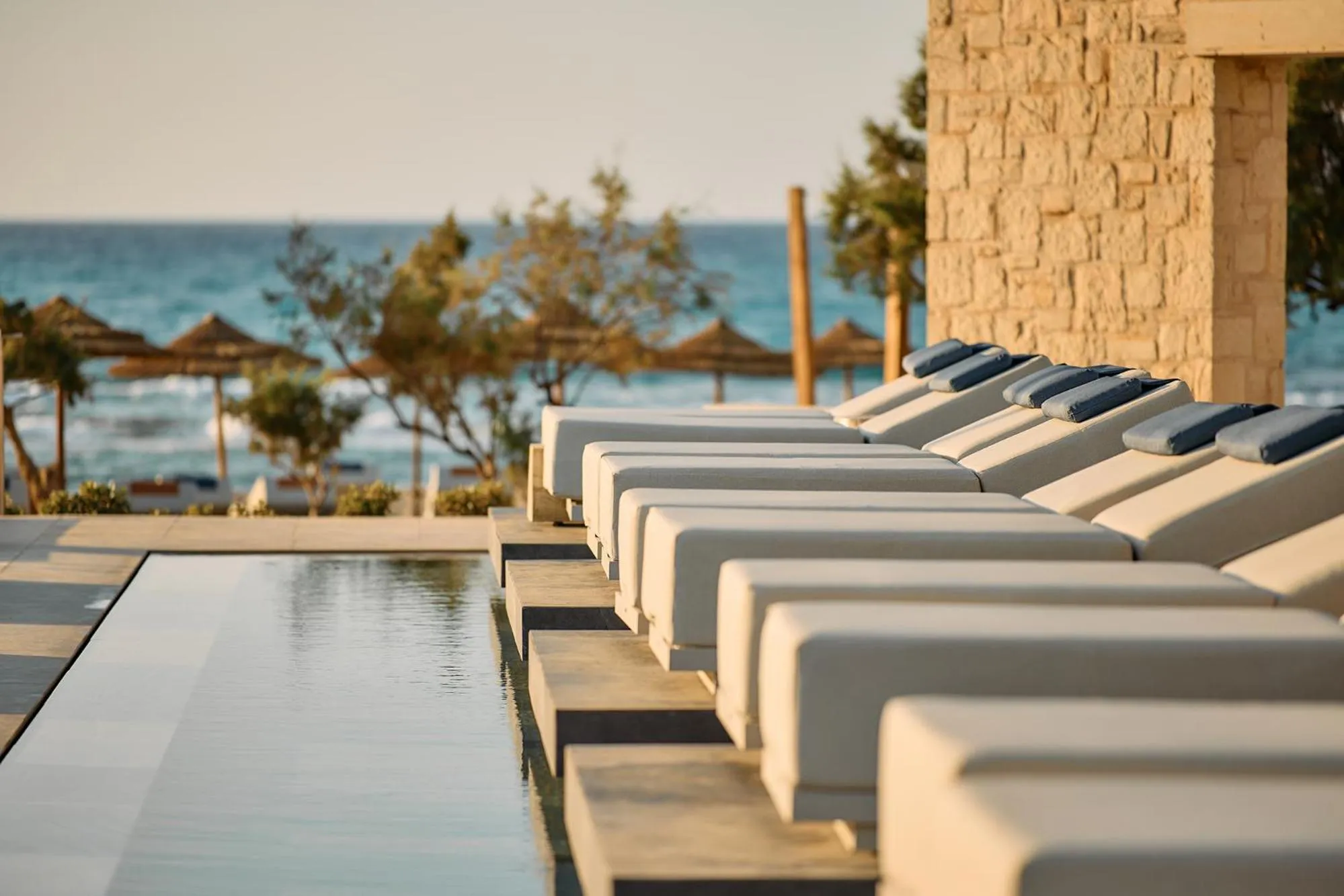 sunbed in Paralos Kosta Alímia