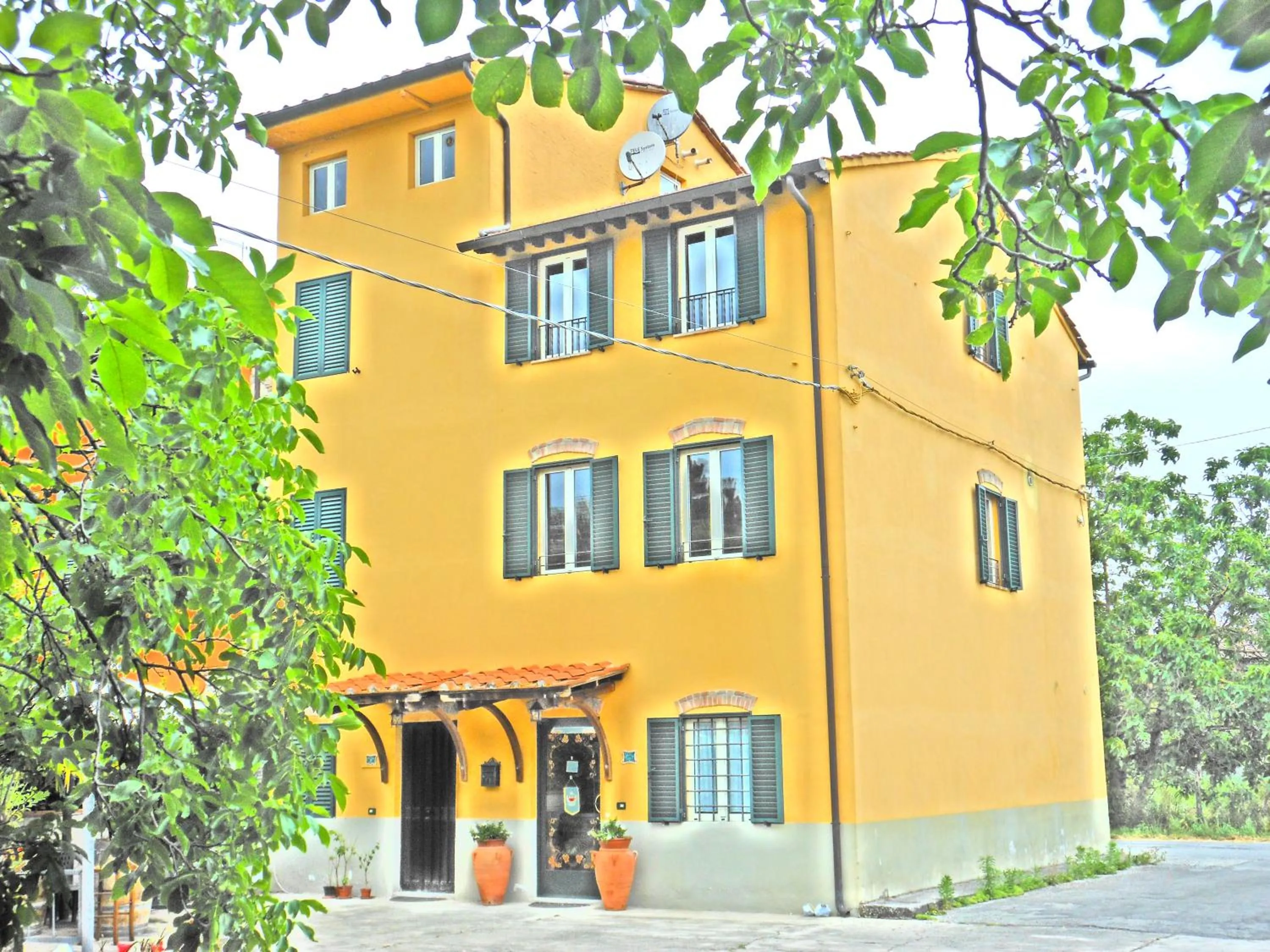 Text overlay in B&B La Corte