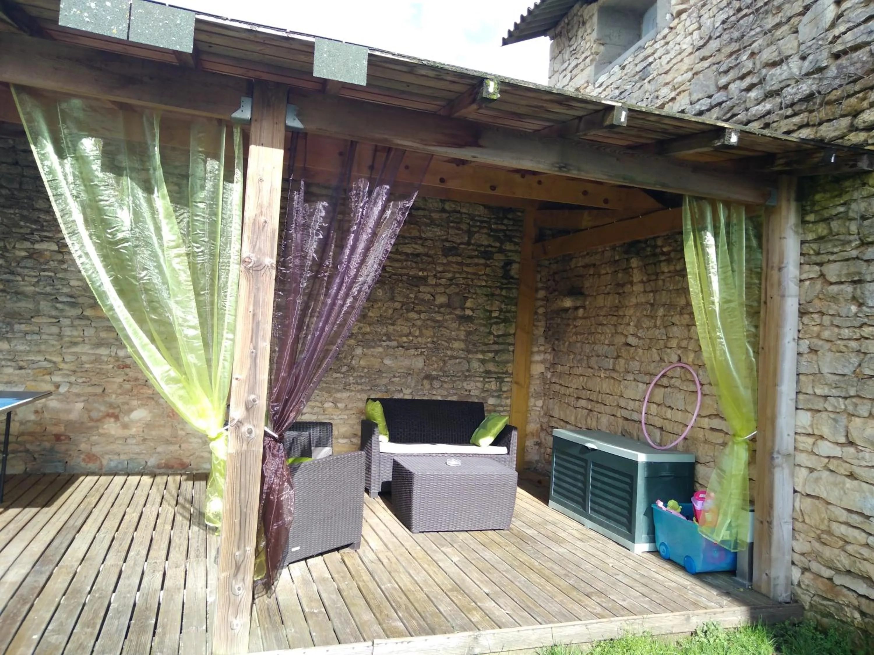 Patio in les tourterelles