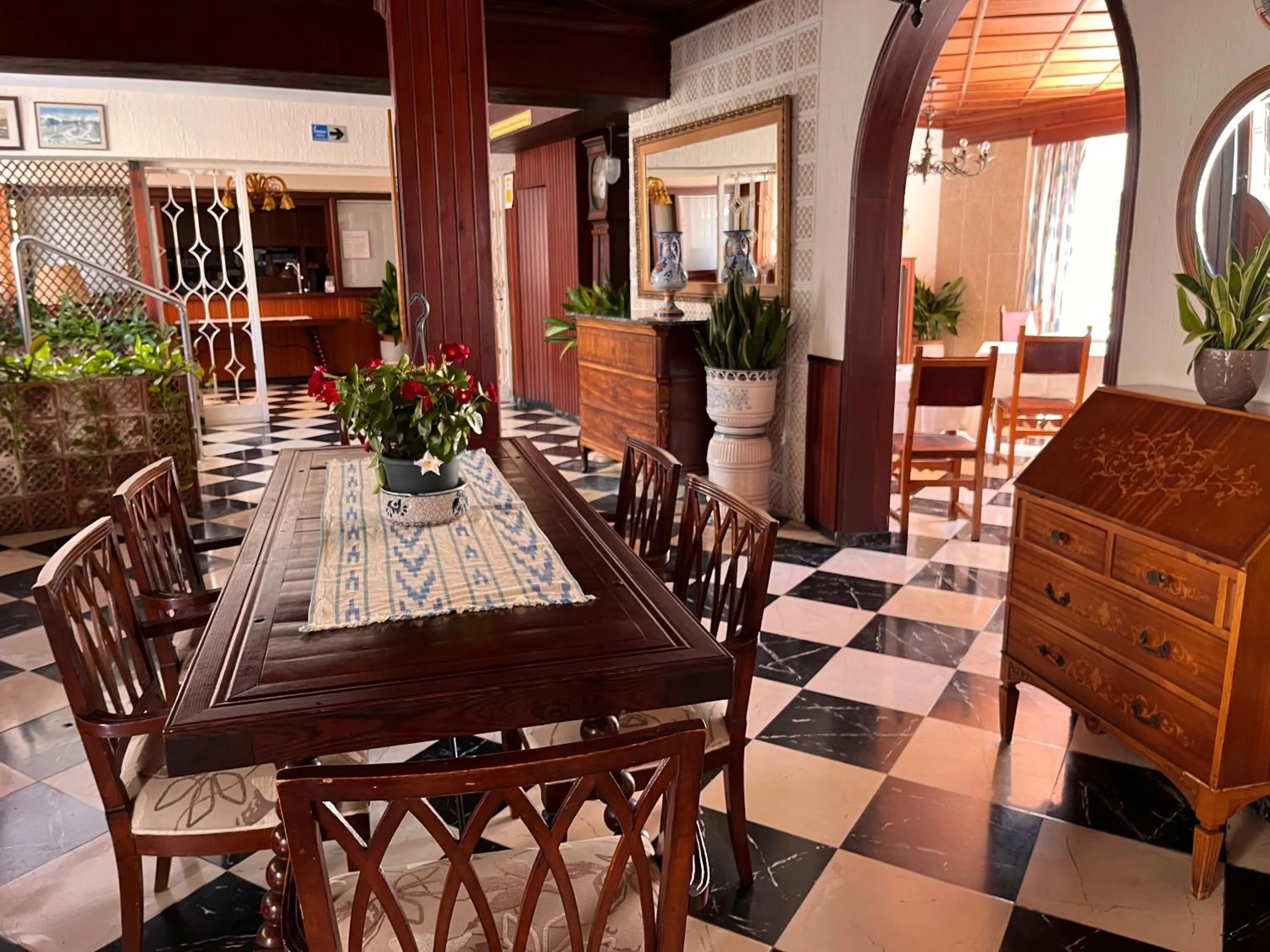 Living room in Hostal Cas Bombu