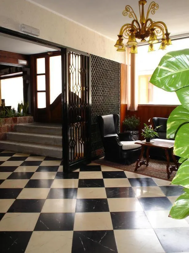 Lobby or reception in Hostal Cas Bombu