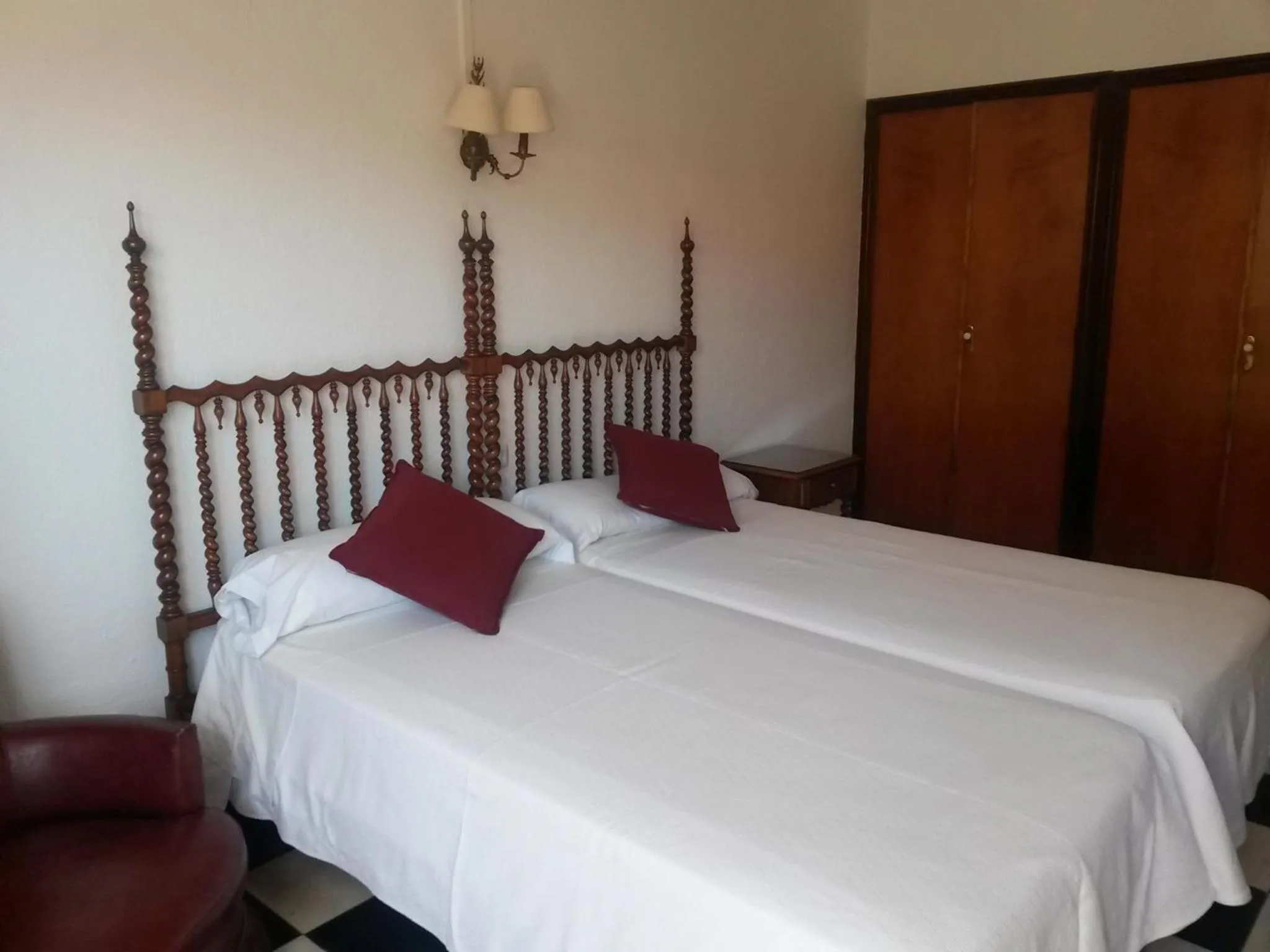 Bedroom, Bed in Hostal Cas Bombu