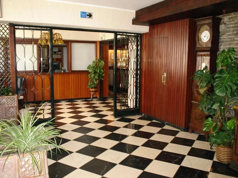 Lobby or reception in Hostal Cas Bombu