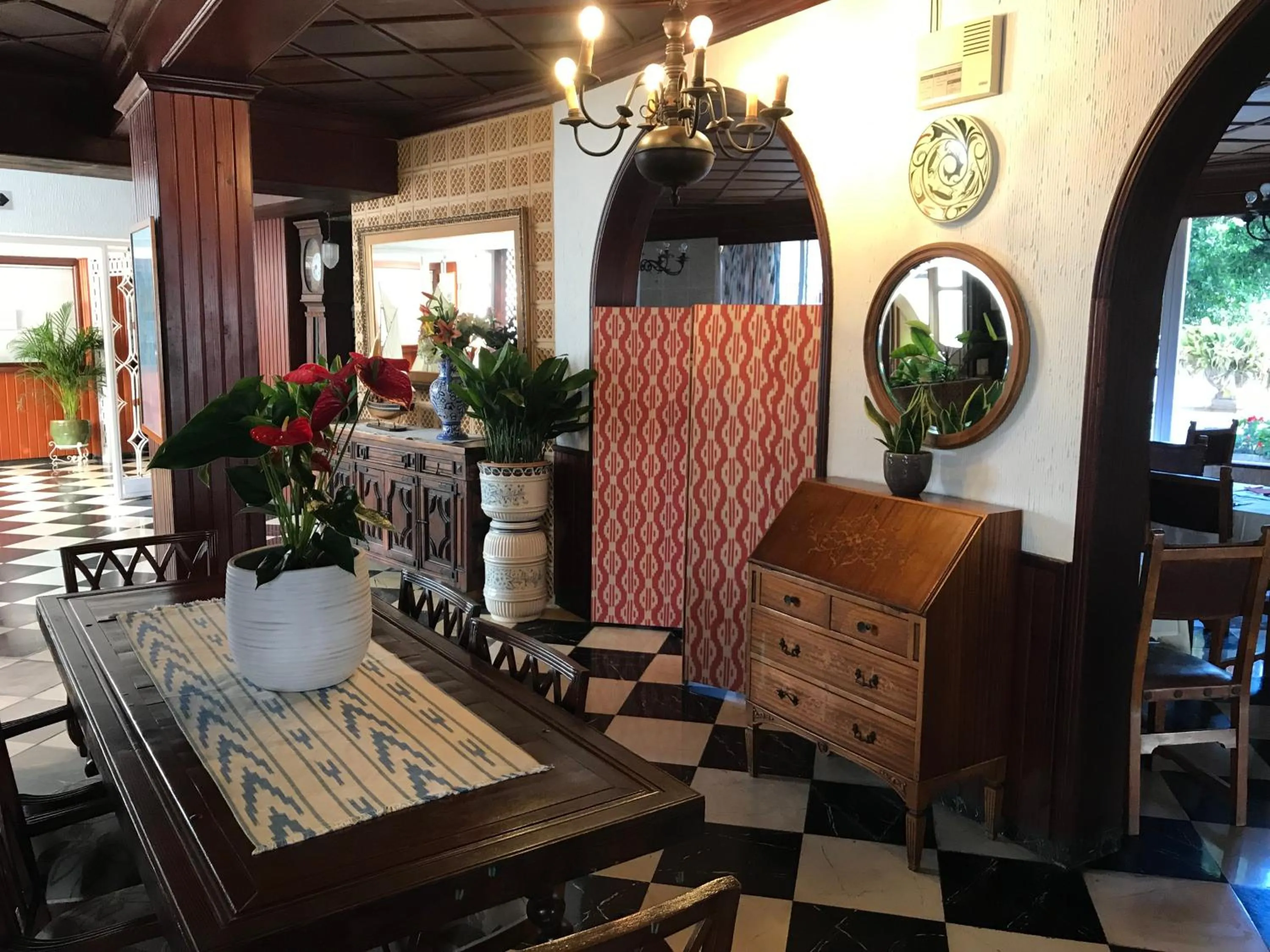 Living room in Hostal Cas Bombu