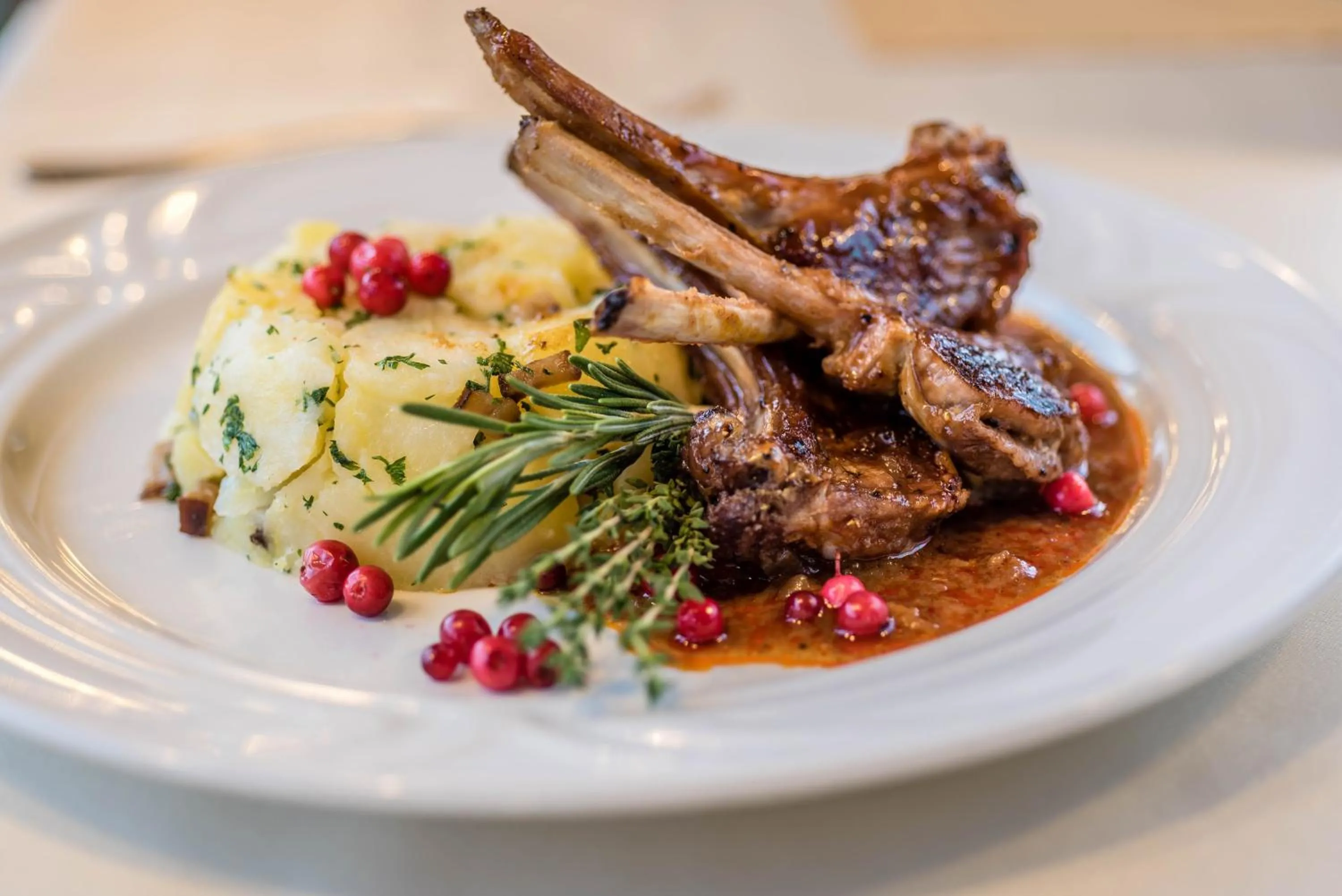 Food in Hotel Boboty