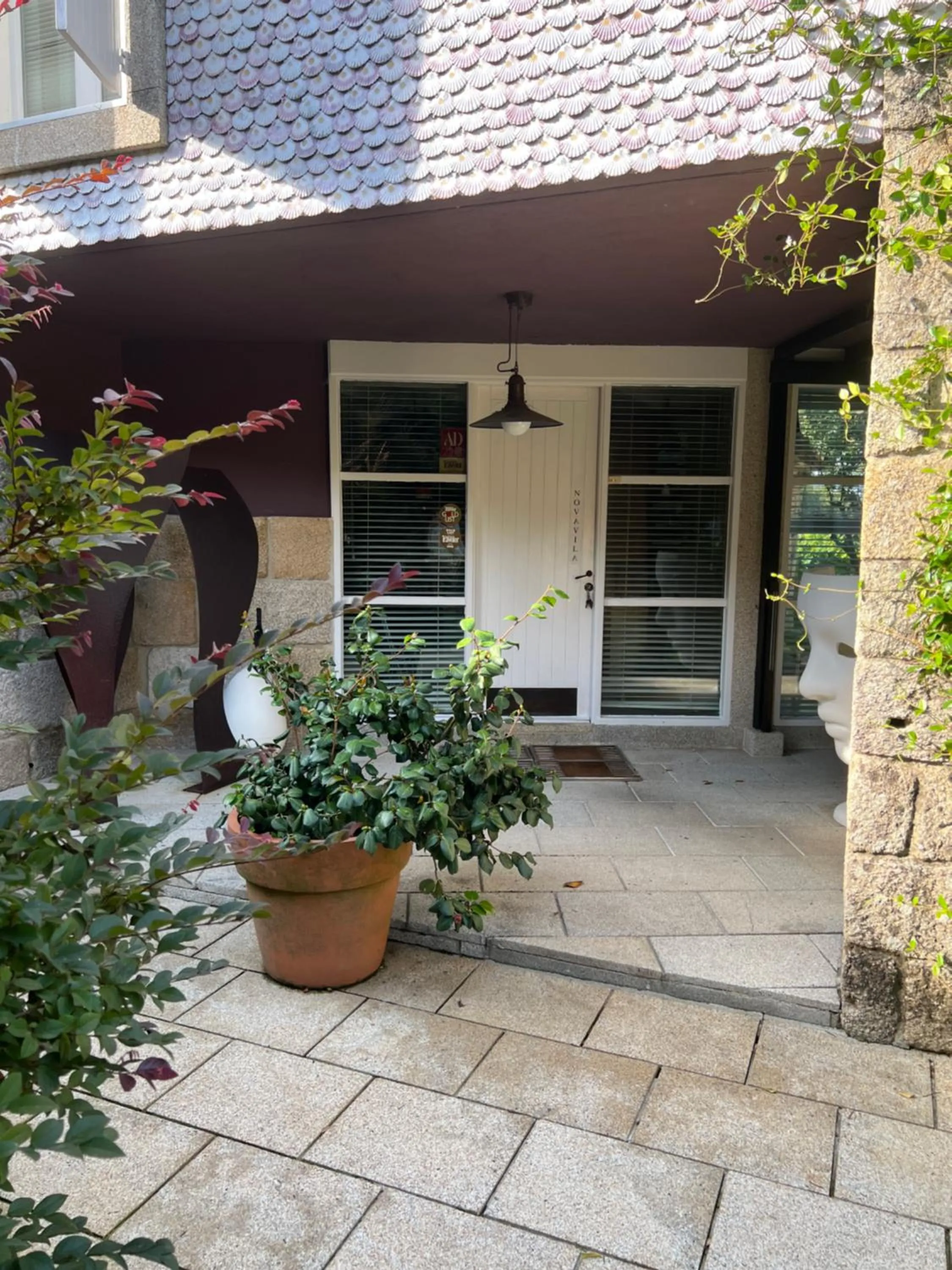 Property building in Enoturismo Novavila Rias Baixas Wine Design