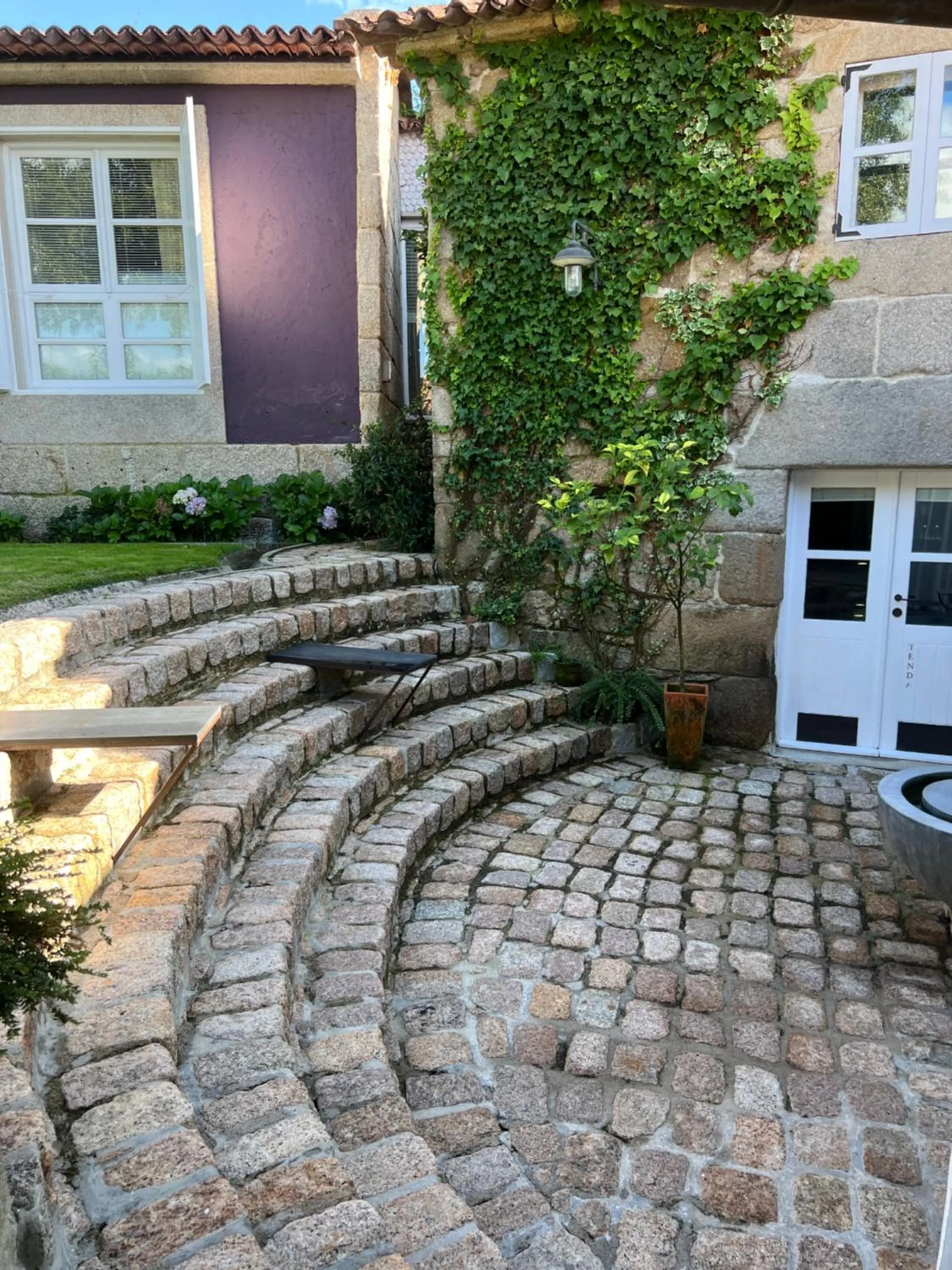 Property building in Enoturismo Novavila Rias Baixas Wine Design