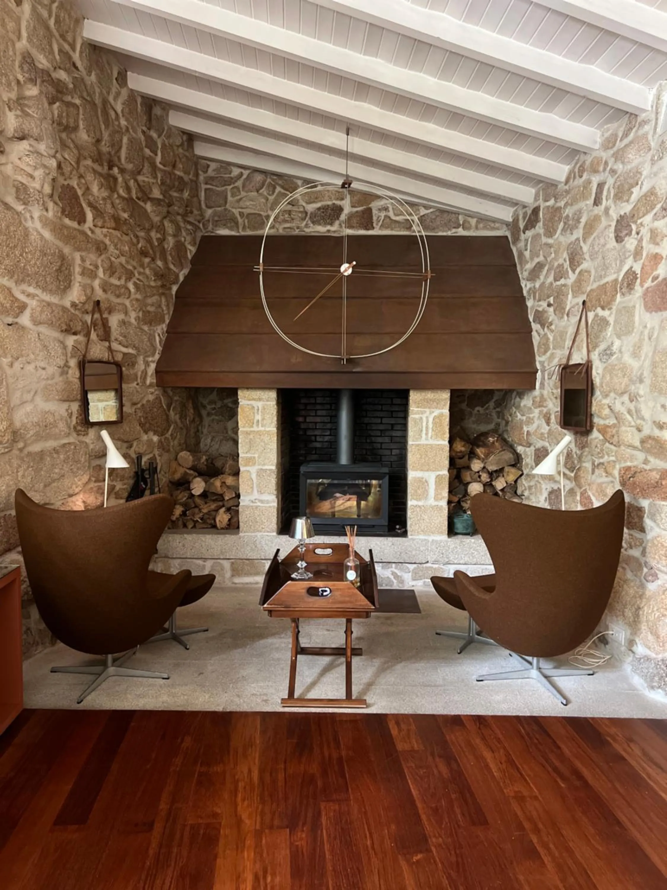 Living room in Enoturismo Novavila Rias Baixas Wine Design