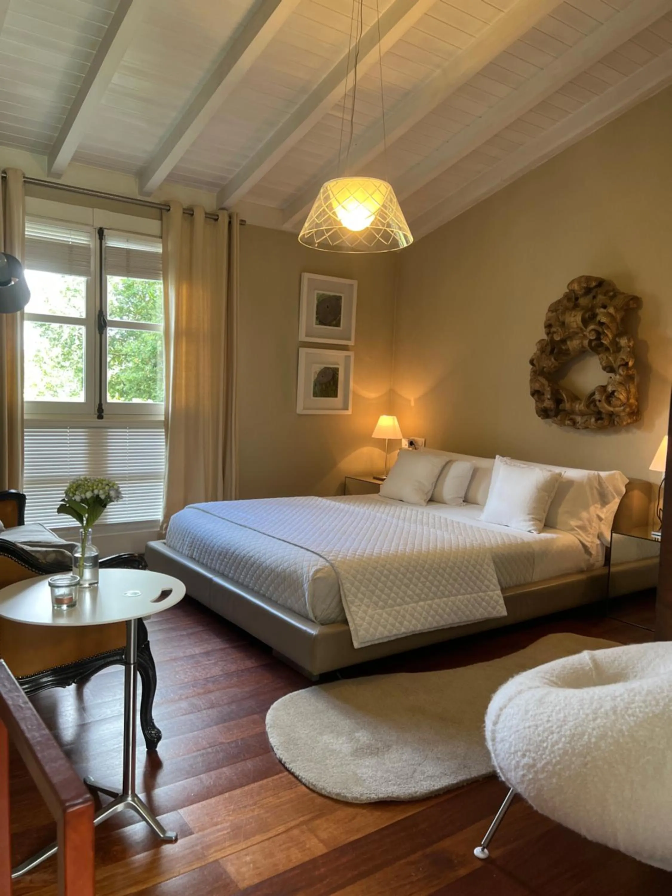 Bedroom, Bed in Enoturismo Novavila Rias Baixas Wine Design