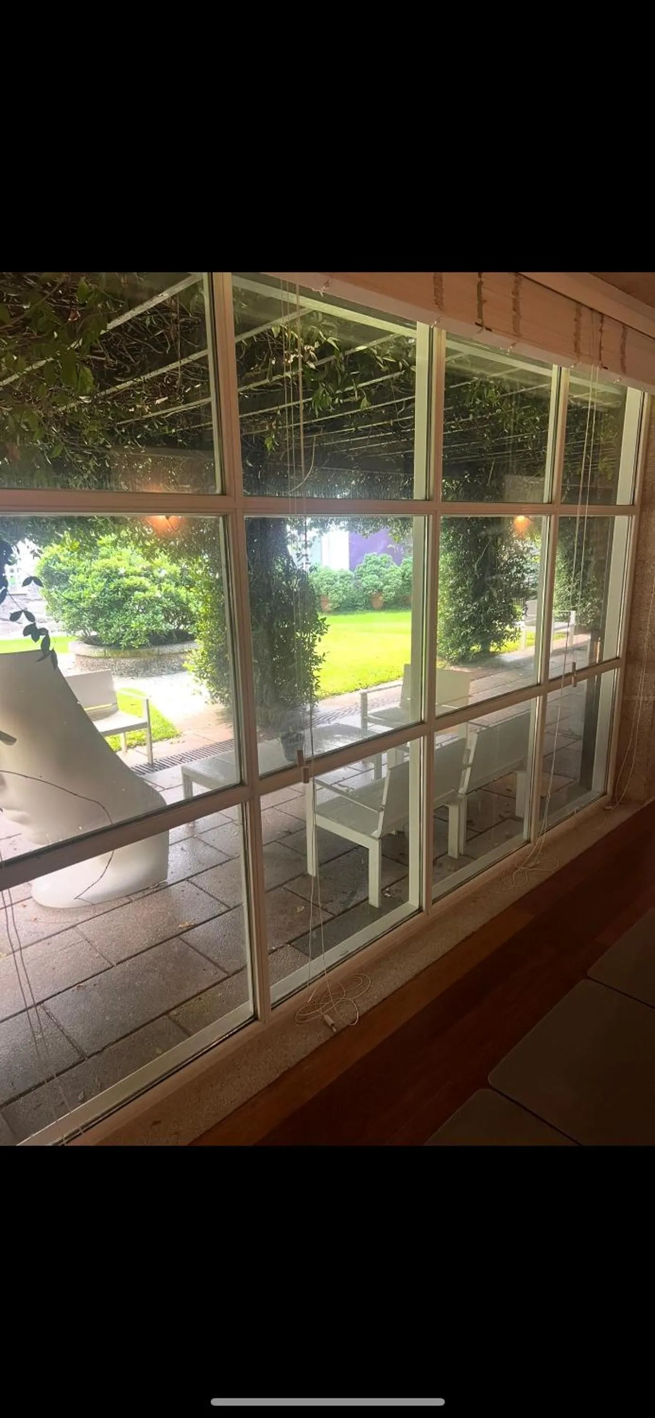 Garden view in Enoturismo Novavila Rias Baixas Wine Design