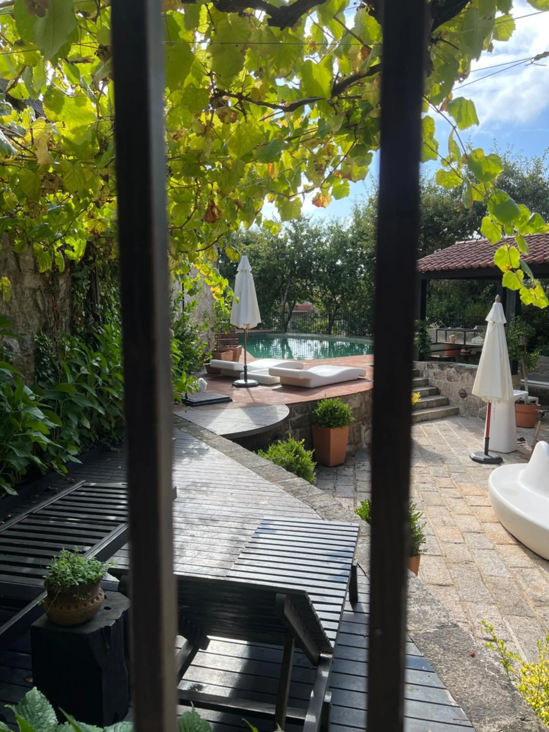 Garden in Enoturismo Novavila Rias Baixas Wine Design