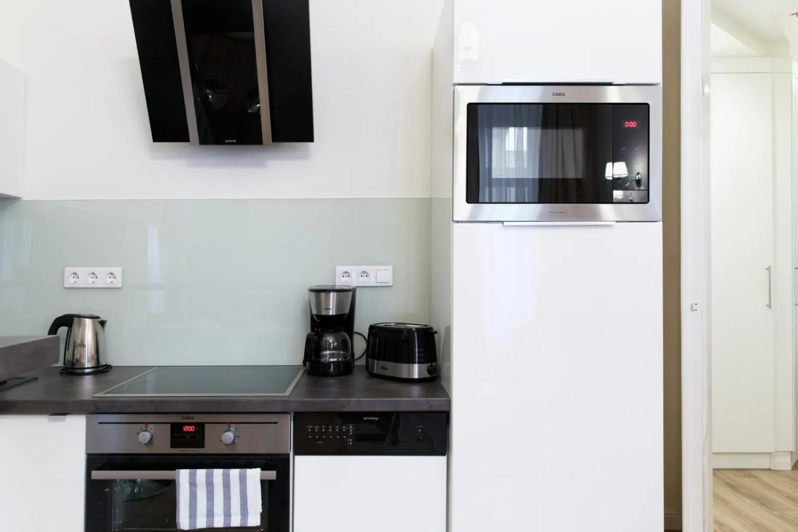 Kitchen or kitchenette in Julia superior apartment in the city center.