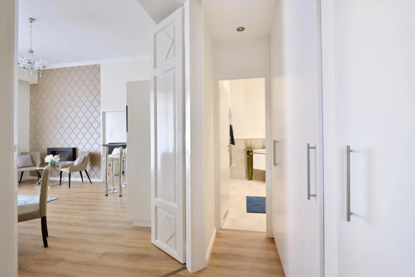 Photo of the whole room in Julia superior apartment in the city center.