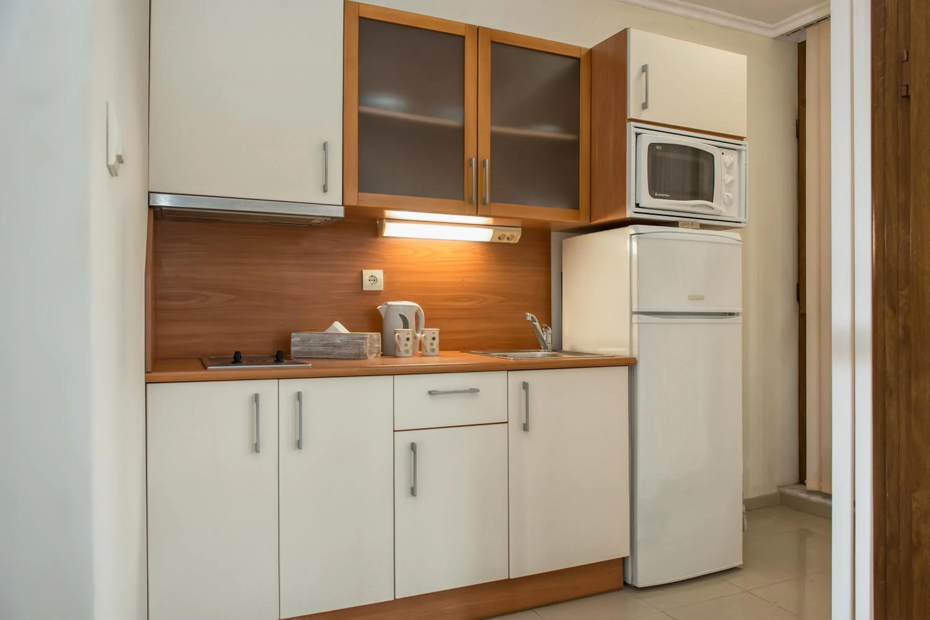 Kitchen or kitchenette in Sun City I Apartments