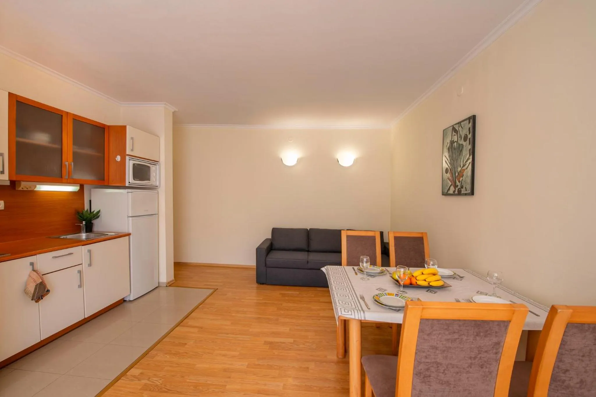 Bed in Sun City I Apartments