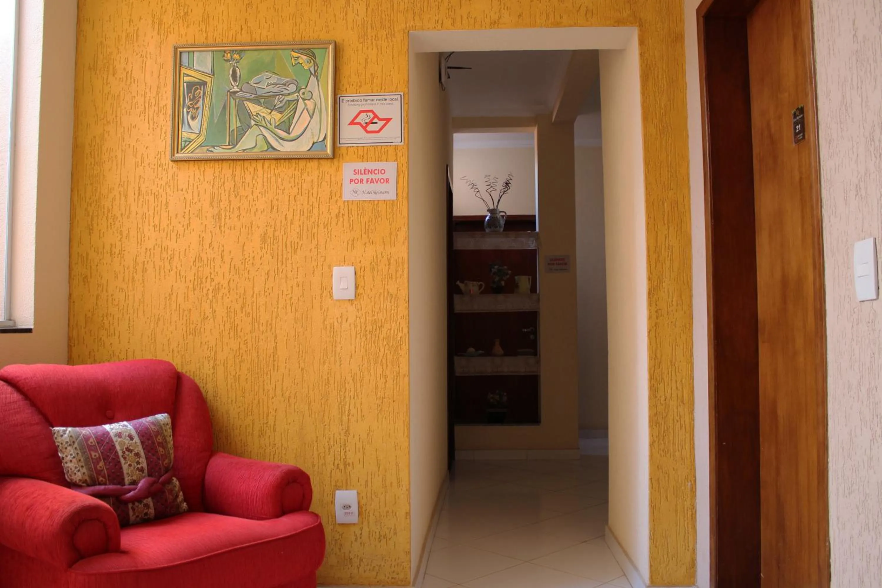 Lobby or reception in Hotel Reimann