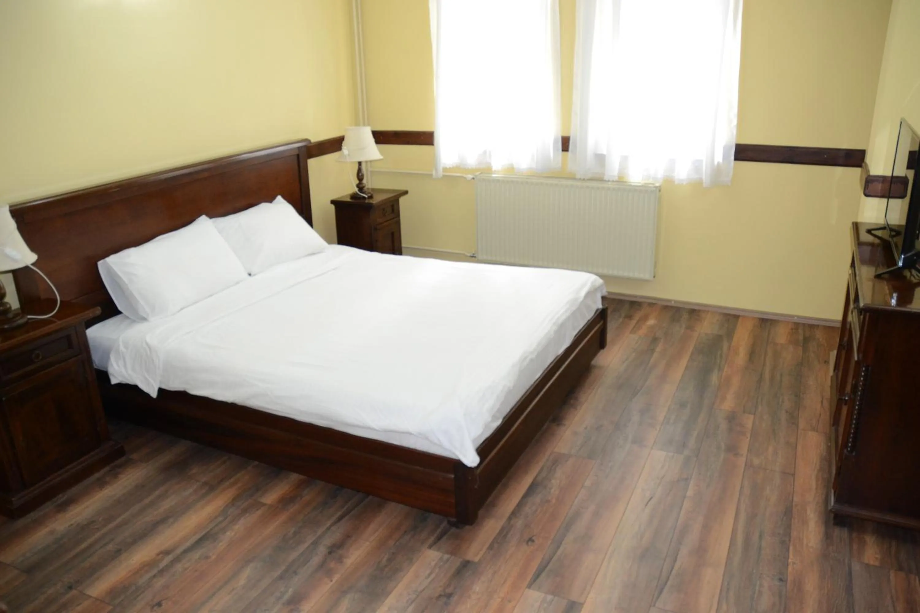 Bed in Hotel St. Naum