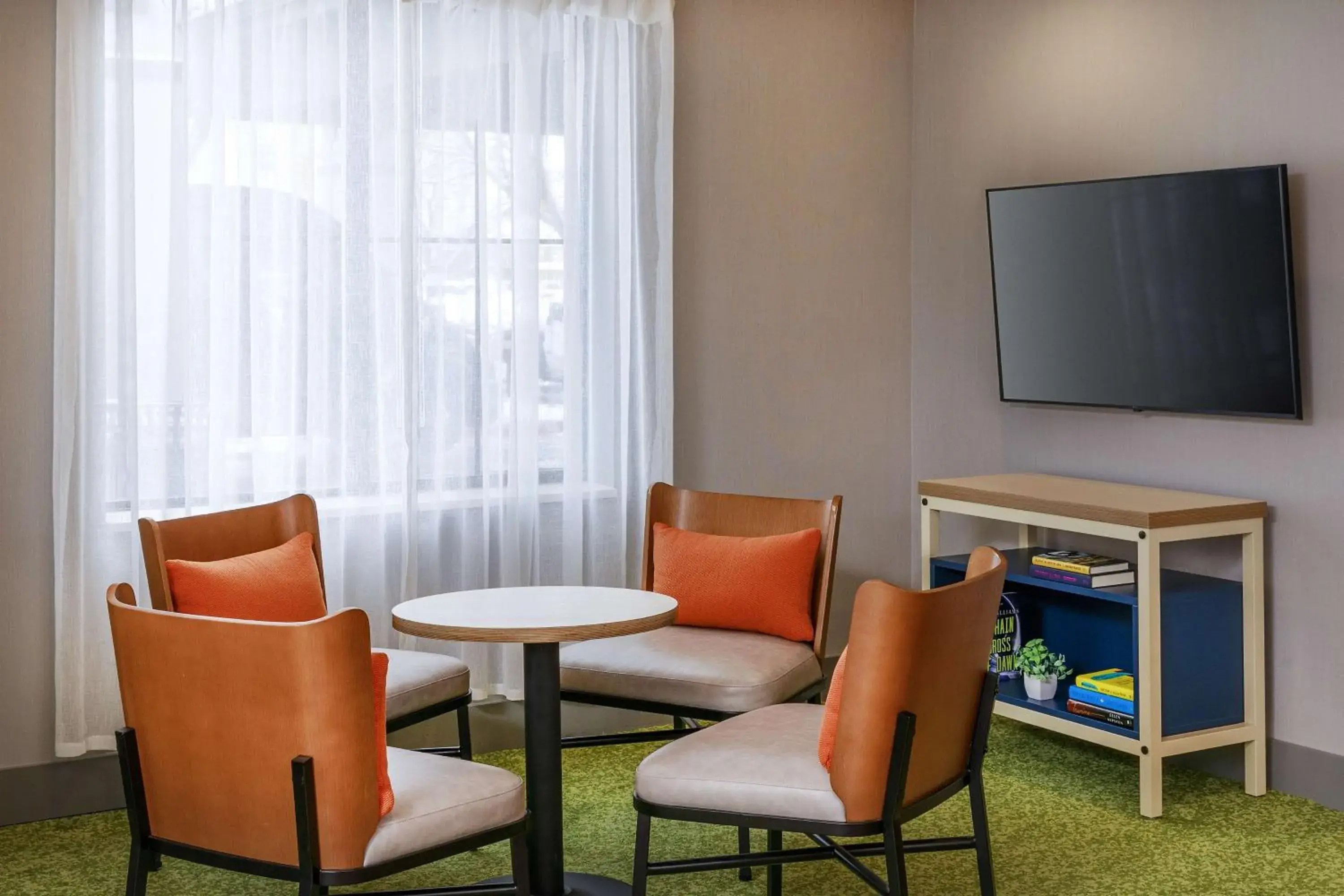 Lobby or reception in Spark by Hilton Denver International Airport Lobby or reception in Spark by Hilton Denver International Airport