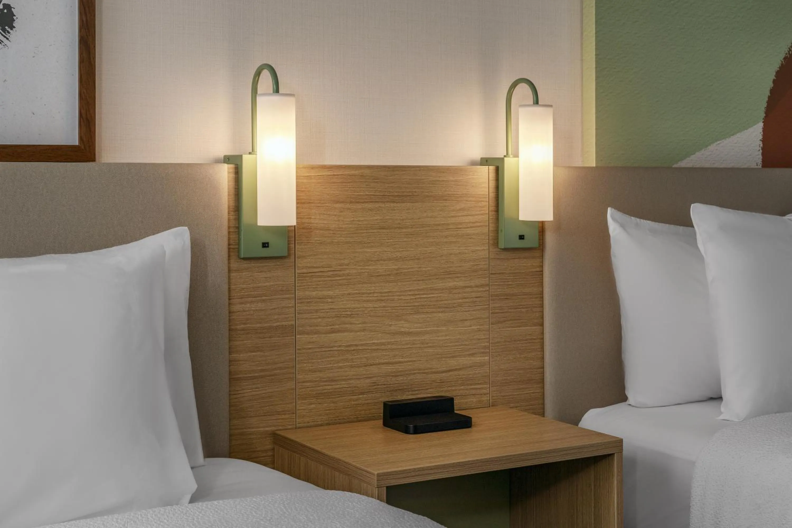 Bed in Spark by Hilton Denver International Airport