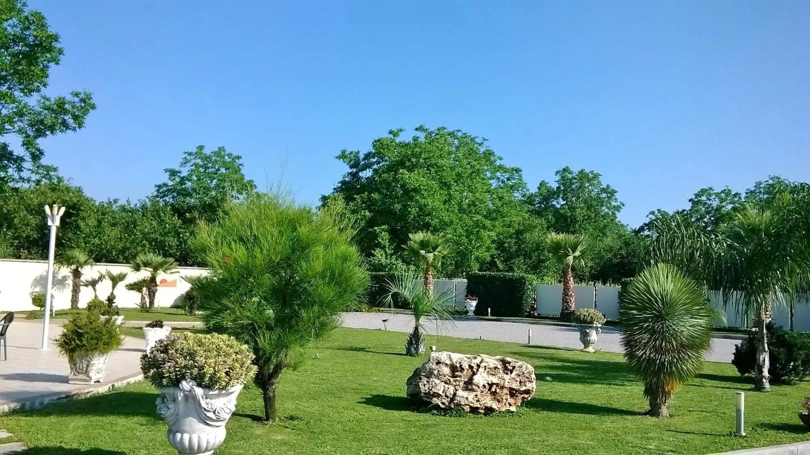 Garden in Hotel Ginevra