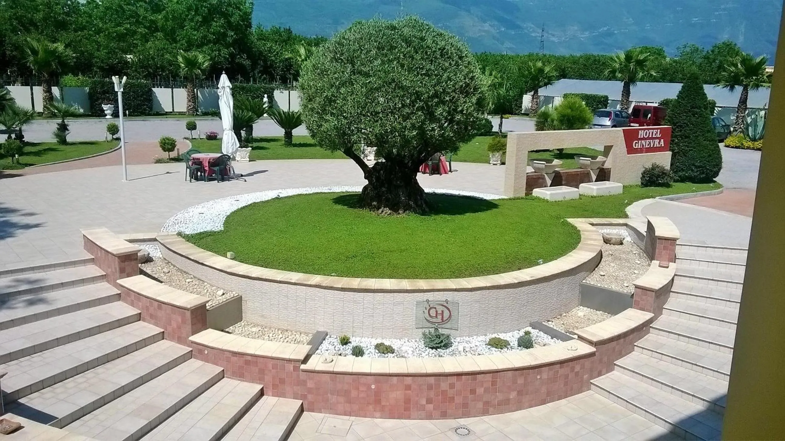 Garden in Hotel Ginevra