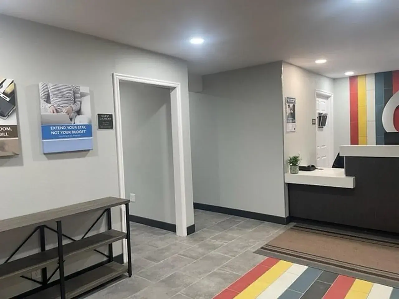 Lobby or reception in Studio 6 Rock Springs WY Flaming Gorge Lobby or reception in Studio 6 Rock Springs WY Flaming Gorge