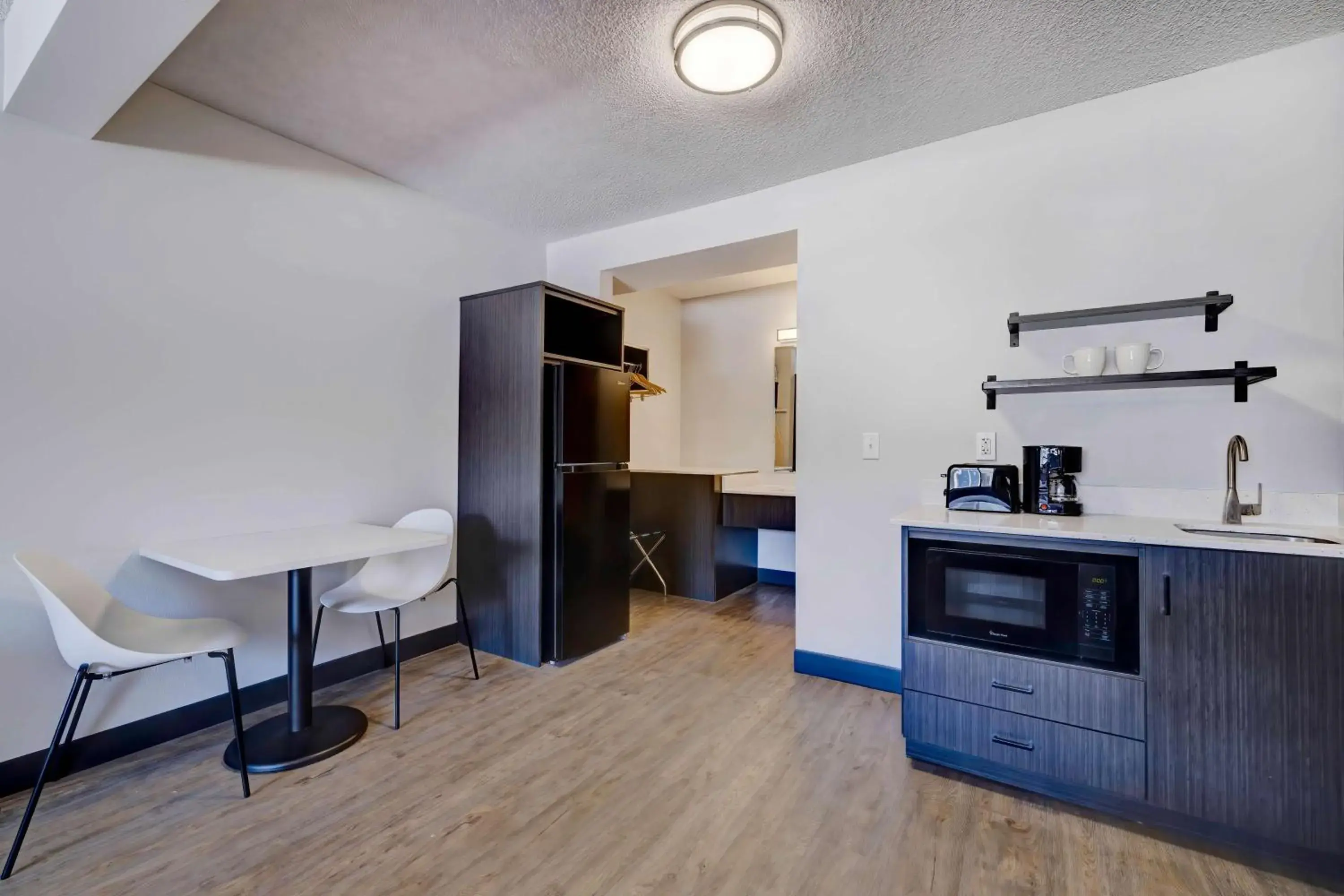 Kitchen or kitchenette in Studio 6 Rock Springs WY Flaming Gorge Kitchen or kitchenette in Studio 6 Rock Springs WY Flaming Gorge