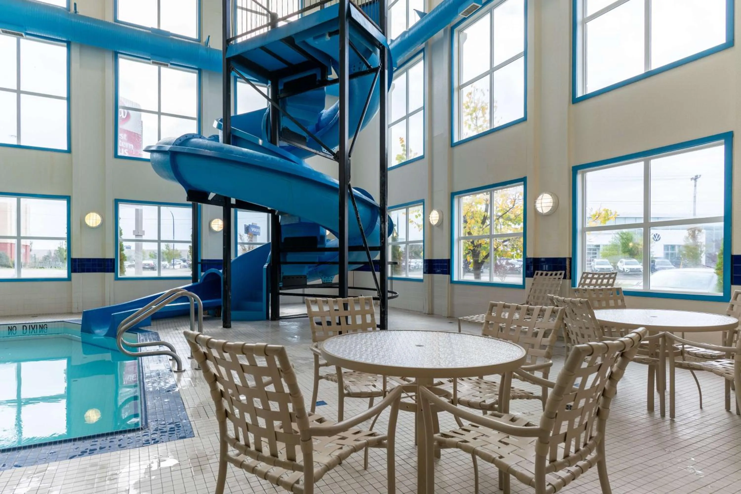 Pool view in Best Western Plus South Edmonton Inn & Suites